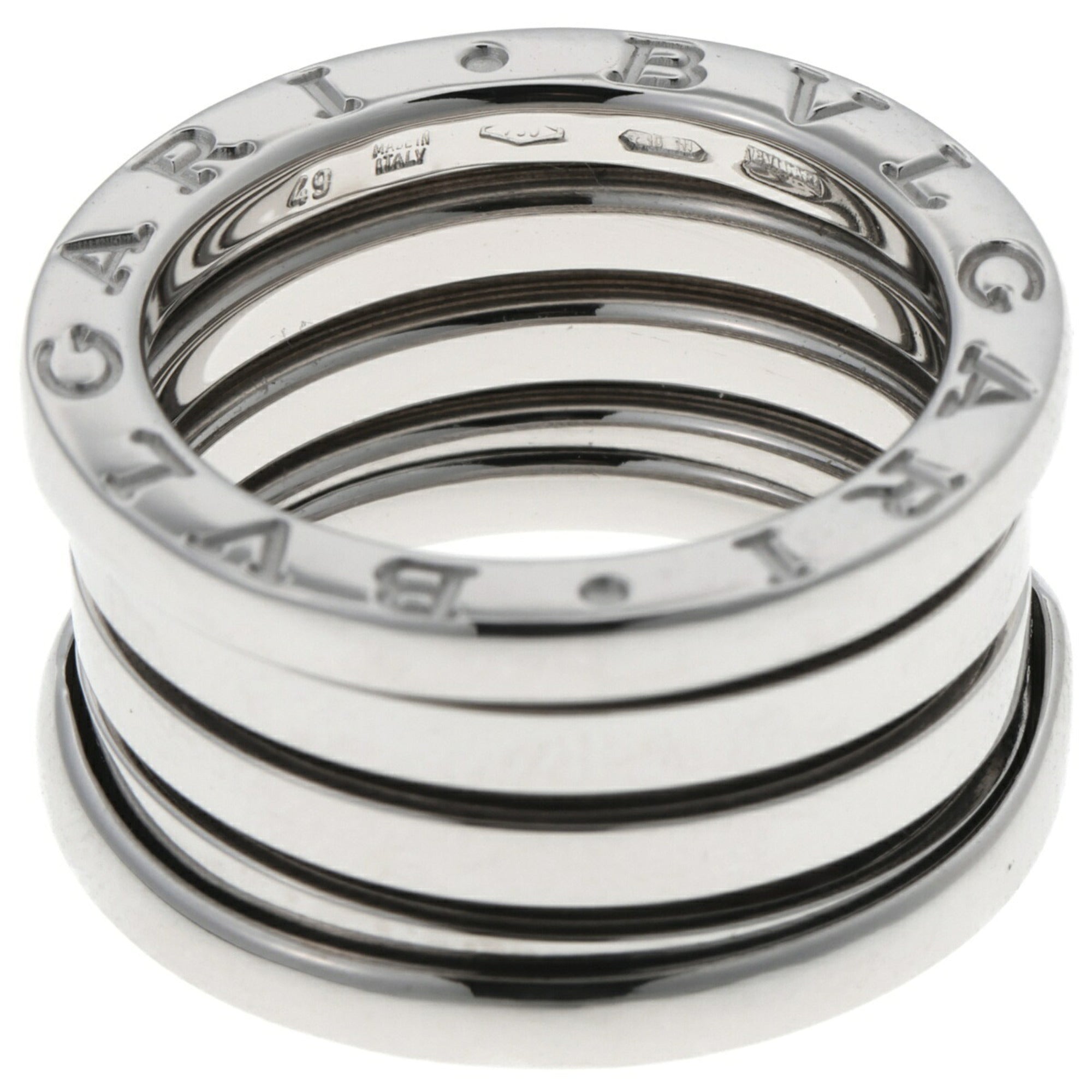 Bvlgari B.Zero1 White Gold White Gold (18K) Band Ring (Pre-Owned)