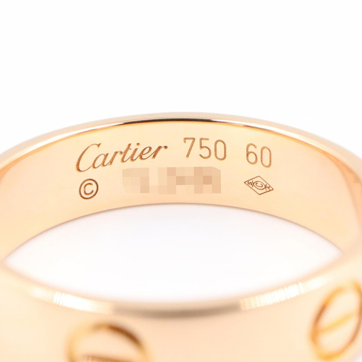 Cartier Gold Pink Gold (18K) Band Ring (Pre-Owned)
