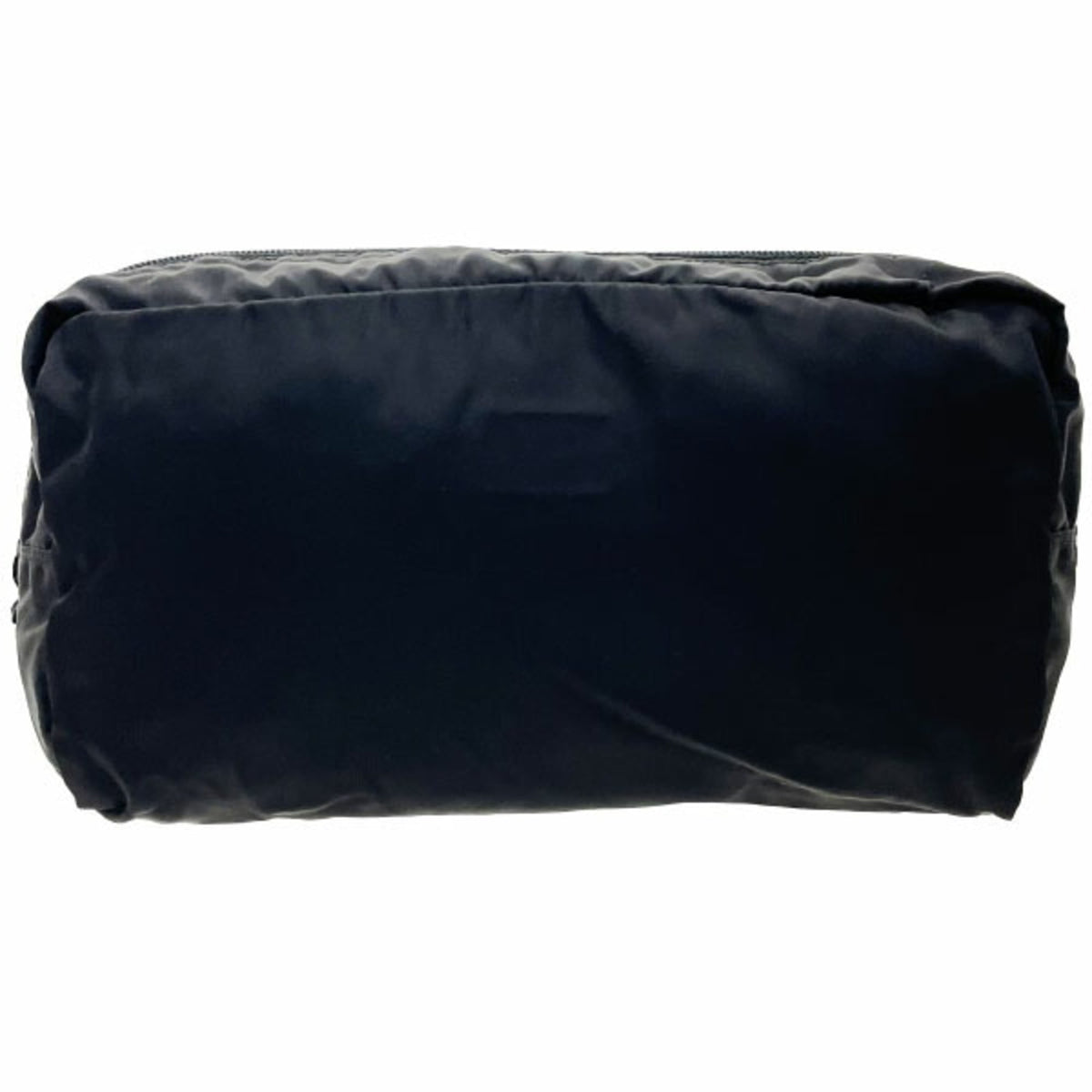 Prada Black Nero Nylon Leather Pouch (Pre-Owned)