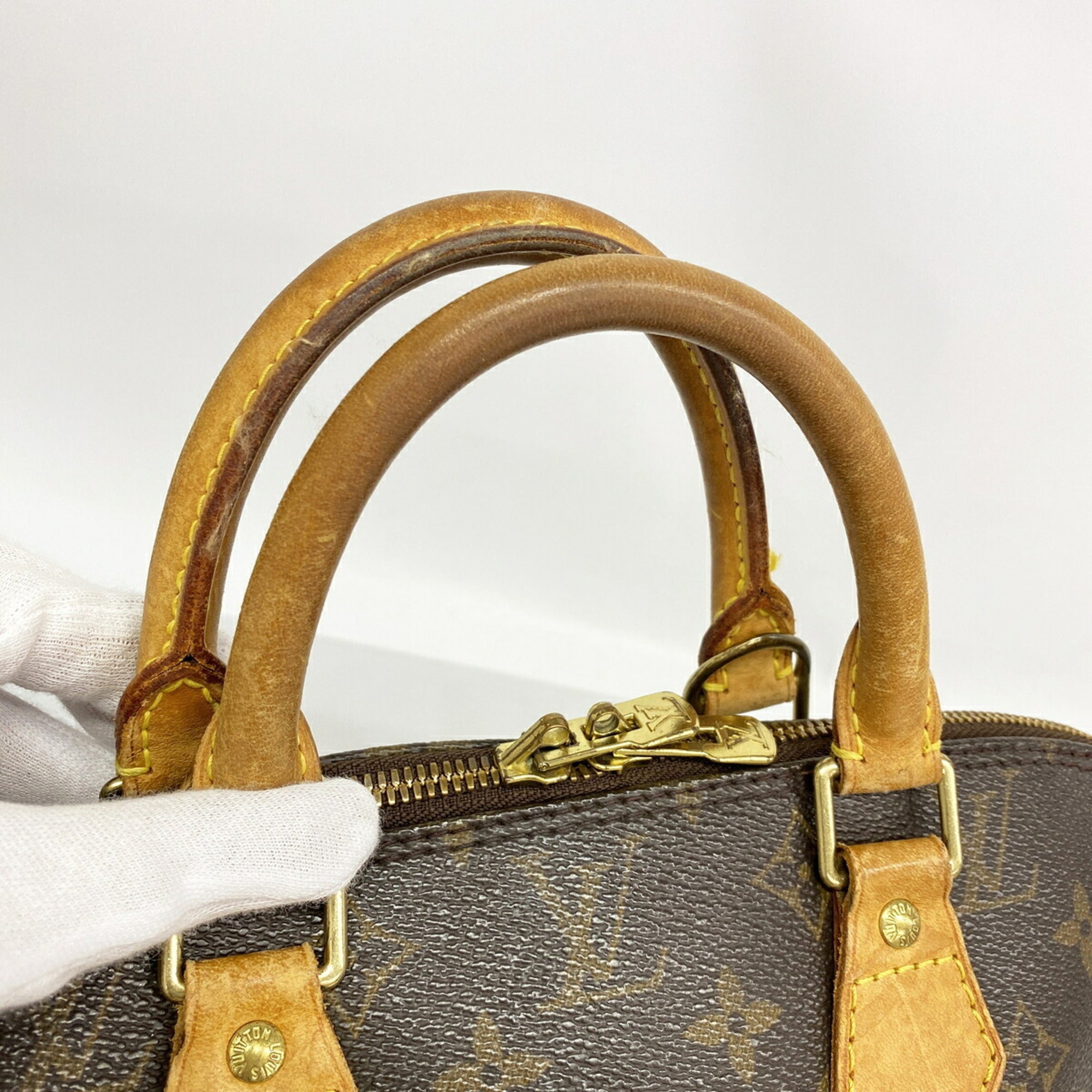 Louis Vuitton Brown Handbag (Pre-Owned)