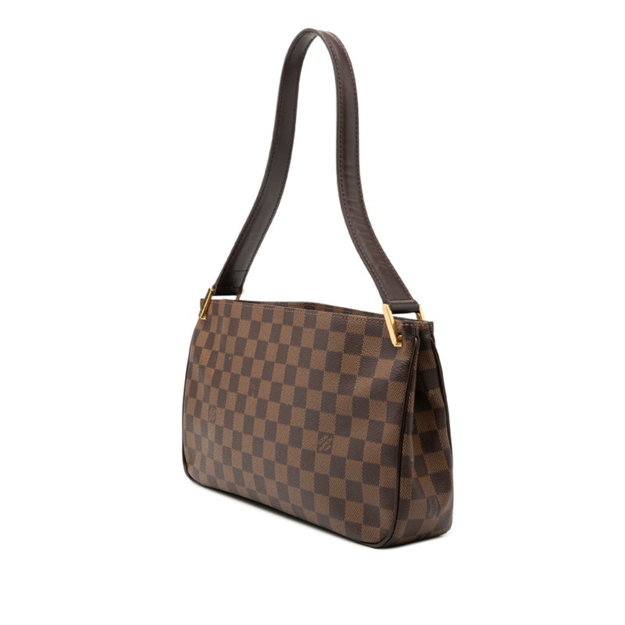 Louis Vuitton Brown Pvc Leather Shoulder Bag (Pre-Owned)