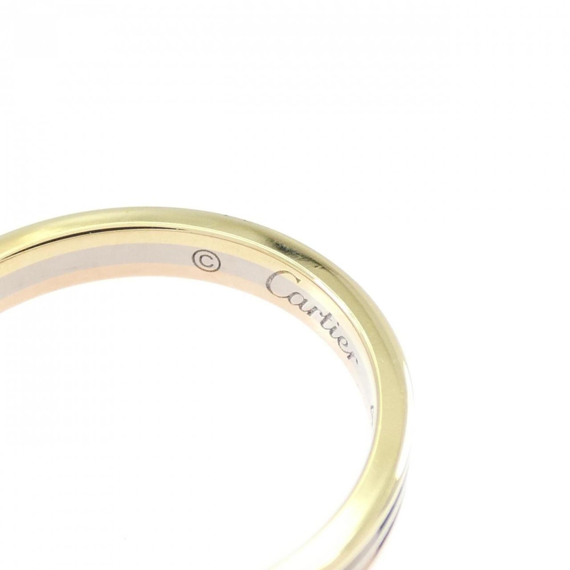 Cartier Yellow Gold (18K) Pink Gold (18K) White Gold (18K) Band Ring (Pre-Owned)