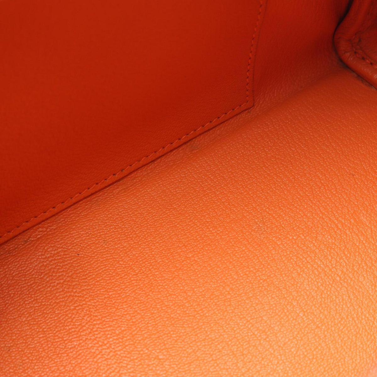 Hermes Orange Epsom Leather Handbag (Pre-Owned)