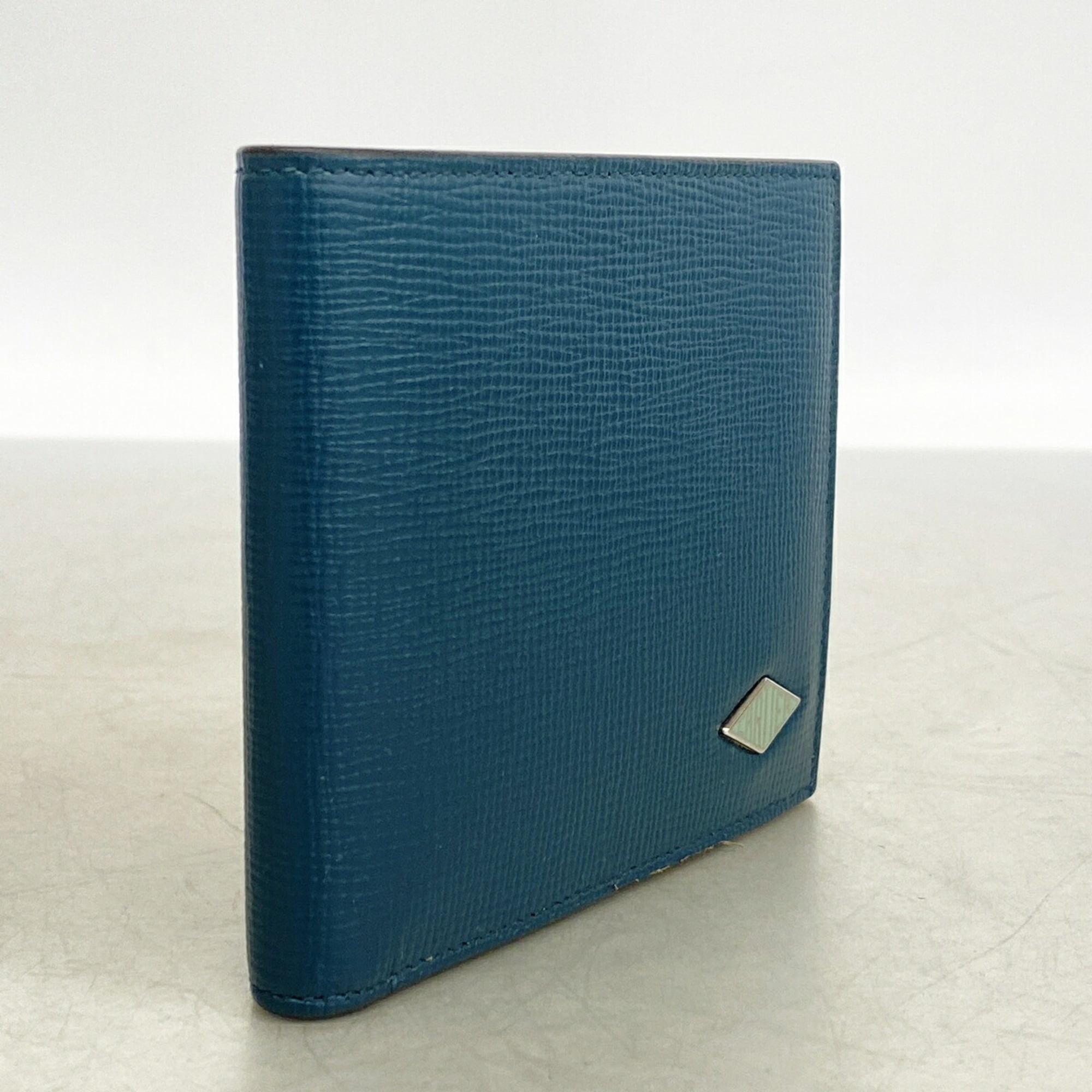 Cartier Green Leather Bill Wallet (Bi-Fold) (Pre-Owned)