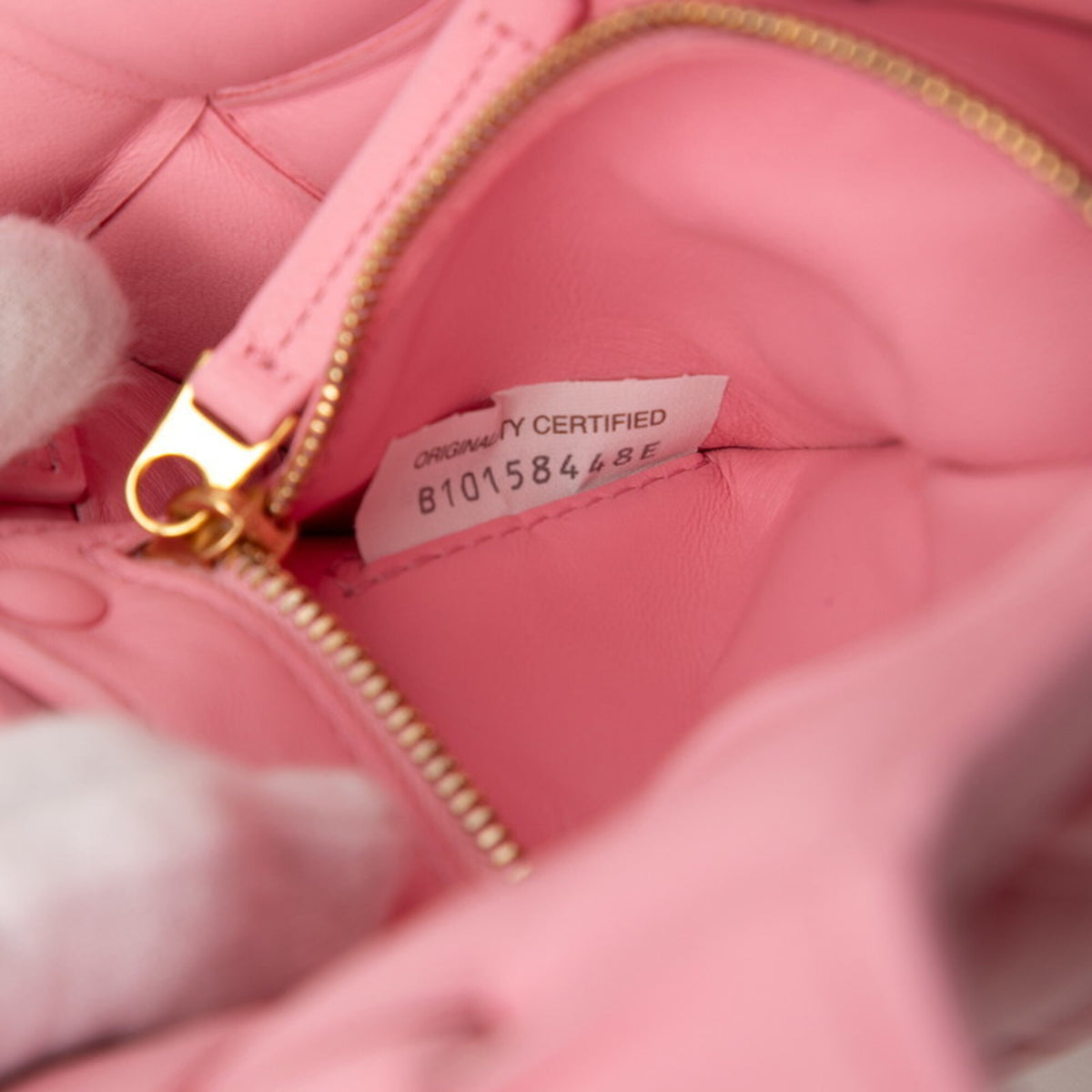 Bottega Veneta Pink Leather Shoulder Bag (Pre-Owned)