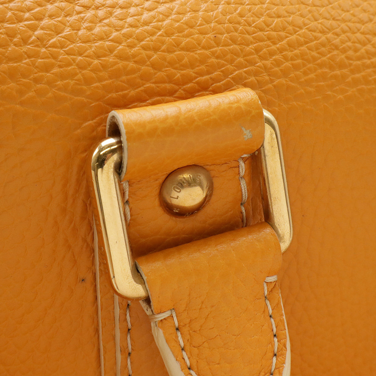 Louis Vuitton Jaune Leather Boston Bag (Pre-Owned)