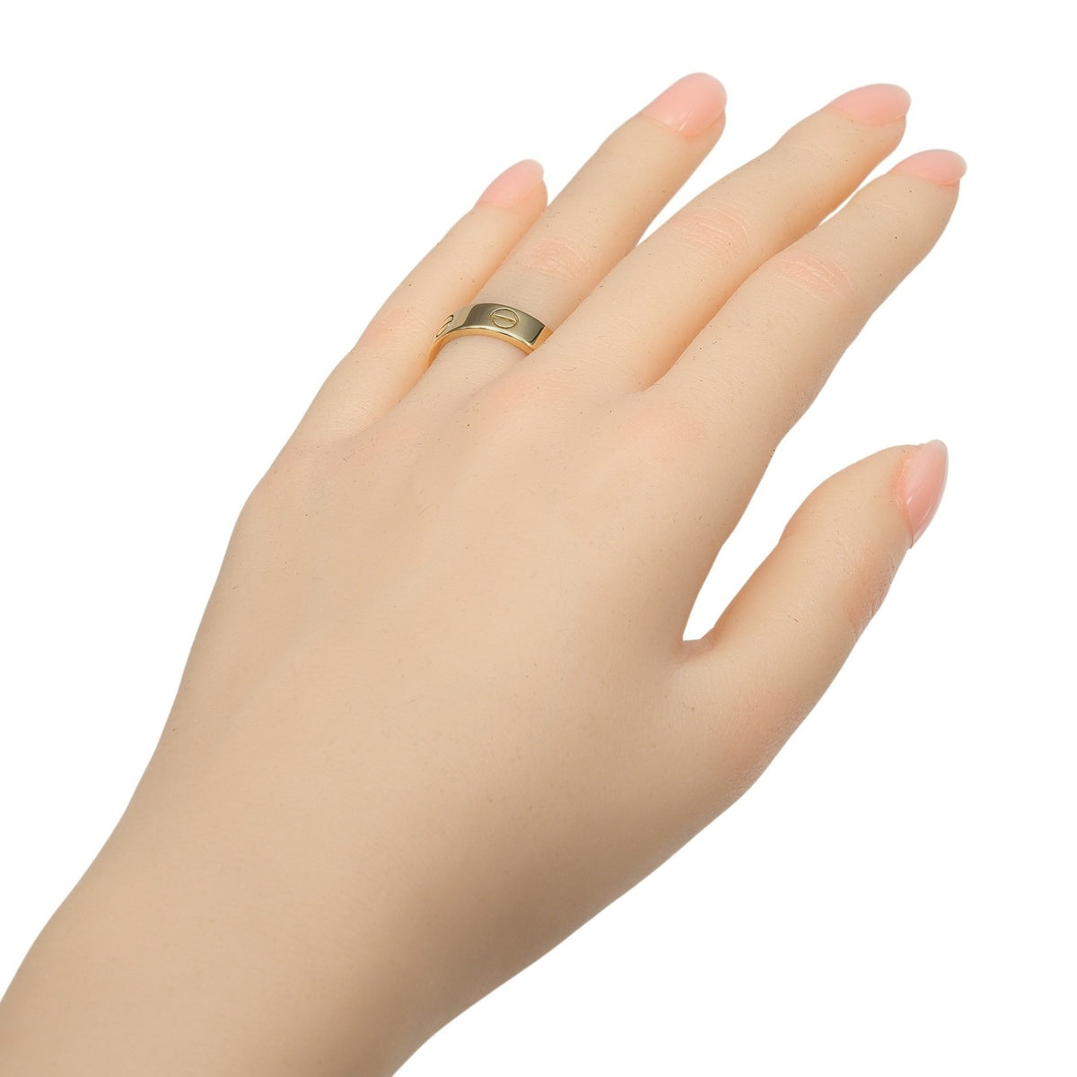 Cartier Love Yellow Gold (18K) Band Ring (Pre-Owned)