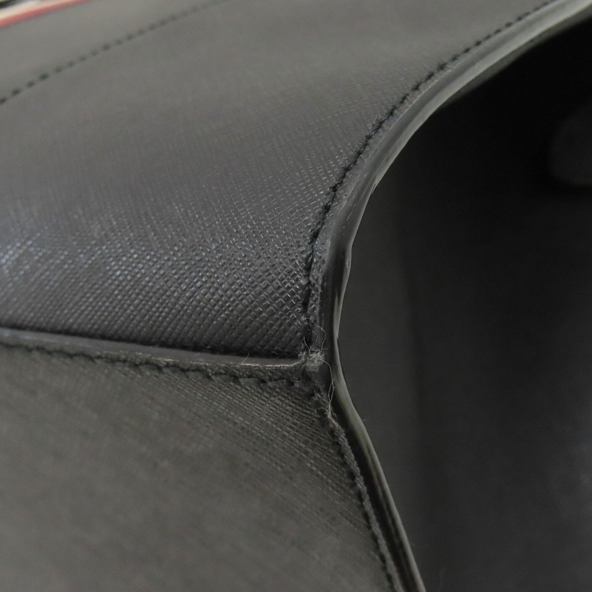 Bally Black Leather Tote Bag (Pre-Owned)