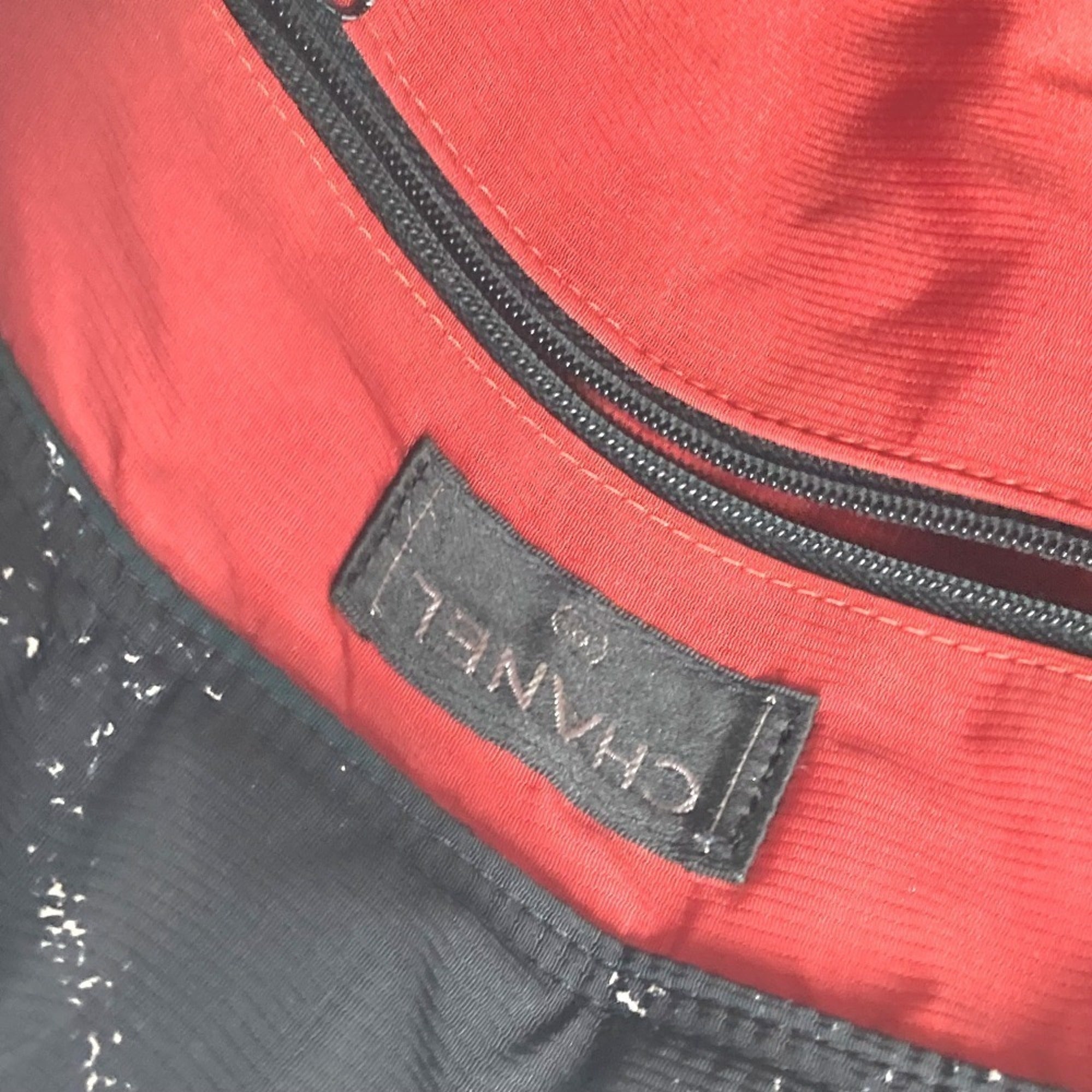 Chanel Black Nylon Backpack (Pre-Owned)
