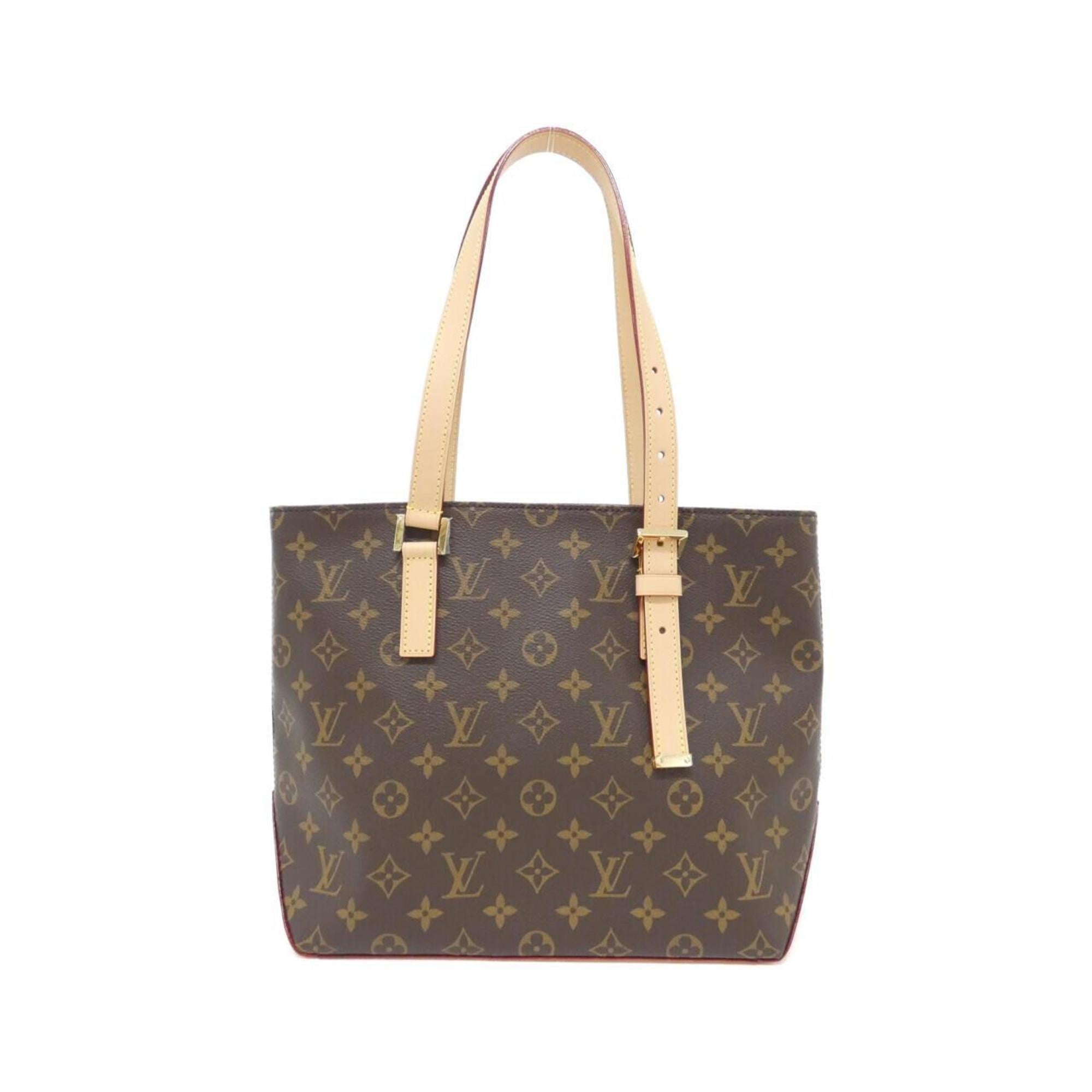 Louis Vuitton Marron Coated Canvas Handbag (Pre-Owned)