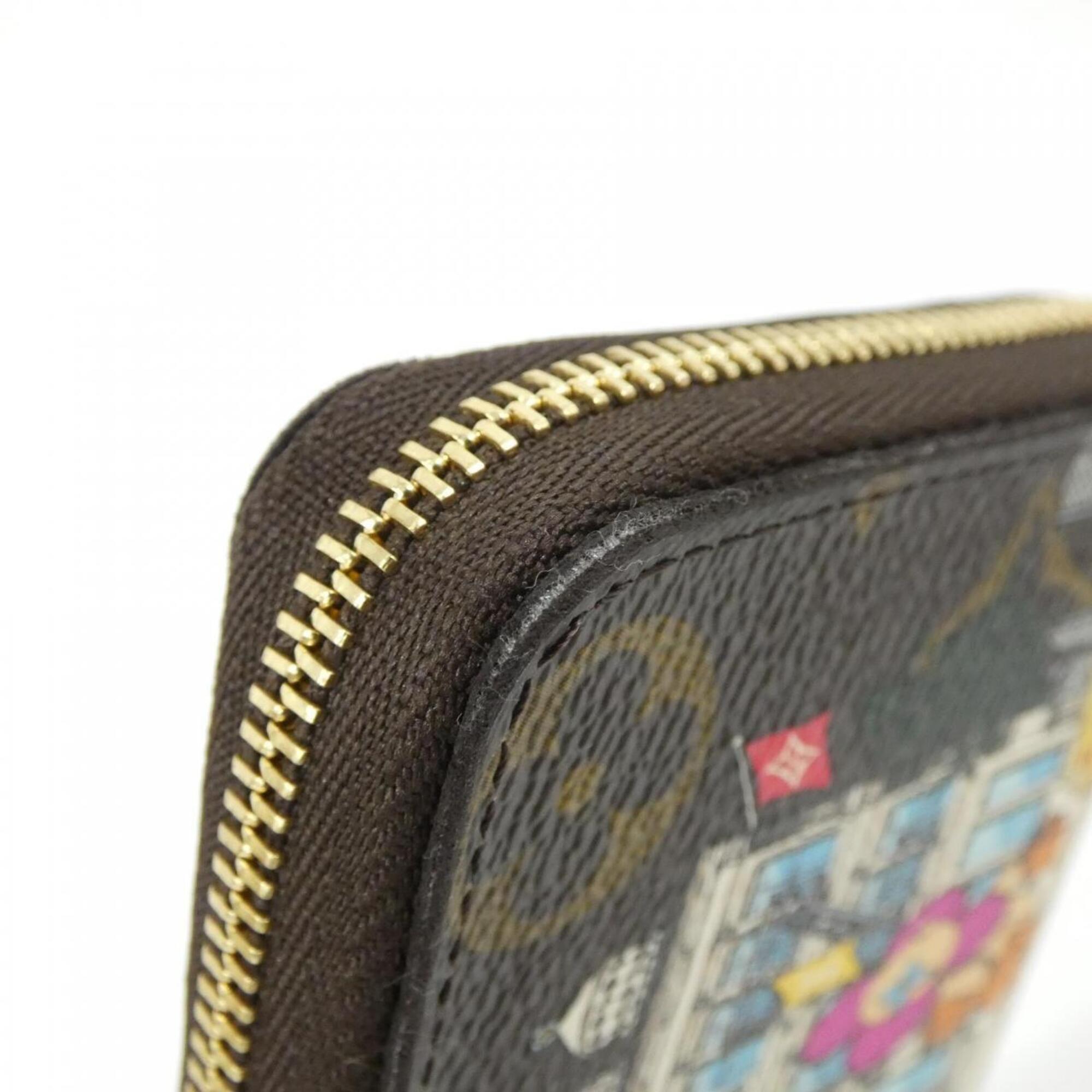 Louis Vuitton Brown Coated Canvas Coin Purse/Coin Case (Pre-Owned)