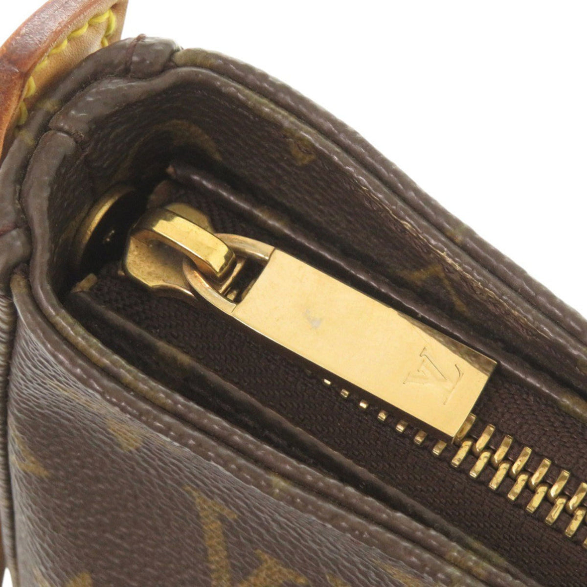 Louis Vuitton Brown Monogram Shoulder Bag (Pre-Owned)