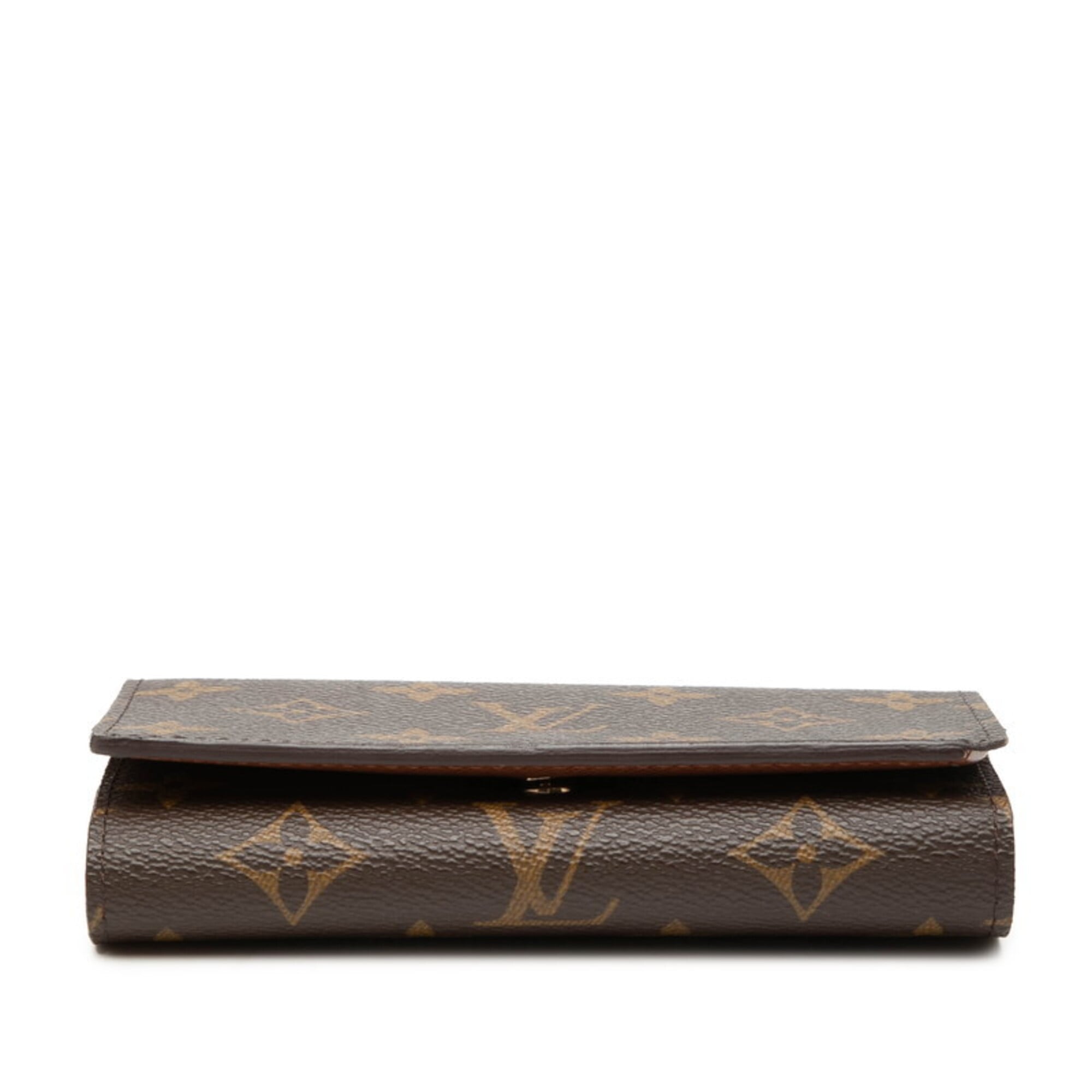 Louis Vuitton Brown Monogram Monogram Wallet (Bi-Fold) (Pre-Owned)