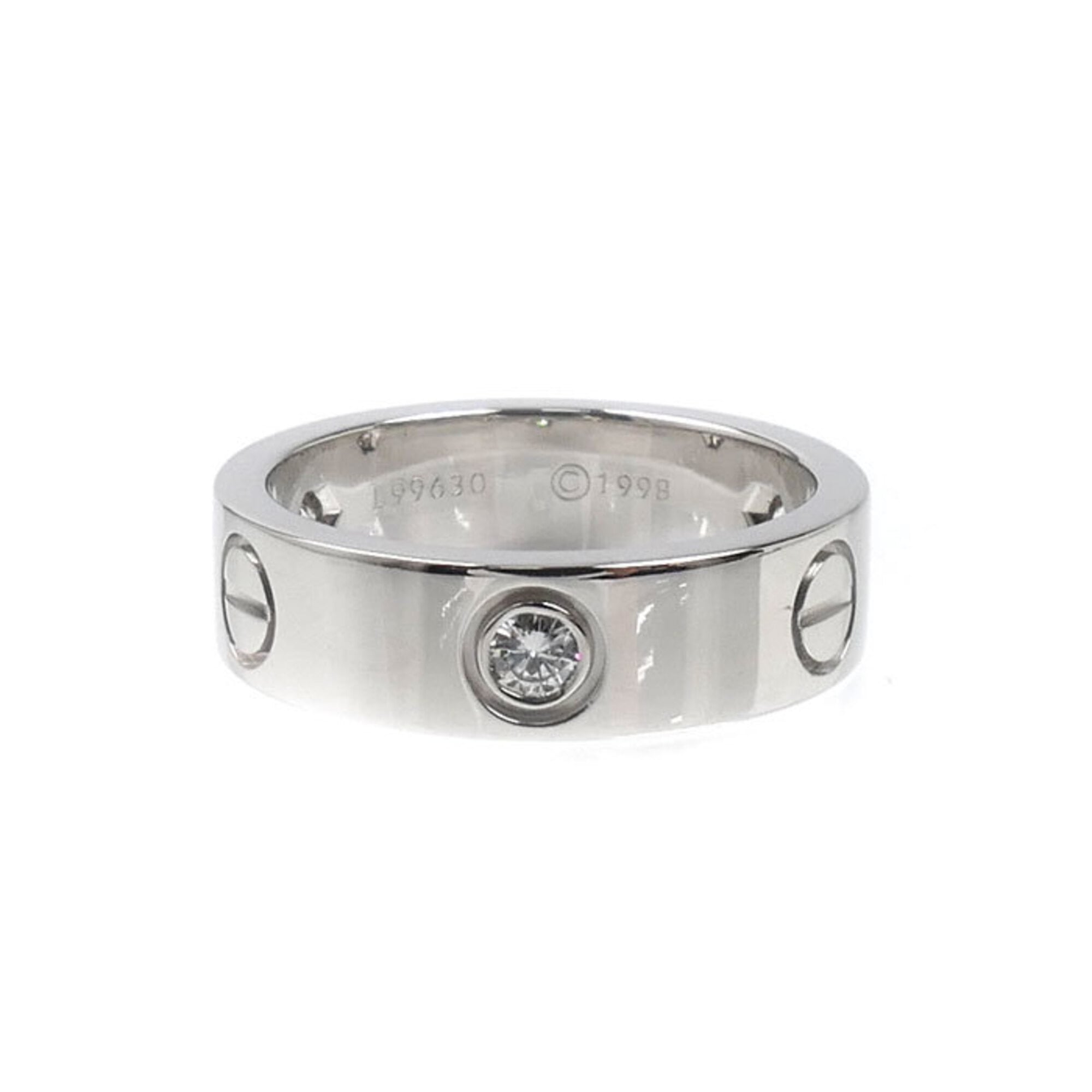 Cartier White Gold (18K) Band Ring (Pre-Owned)
