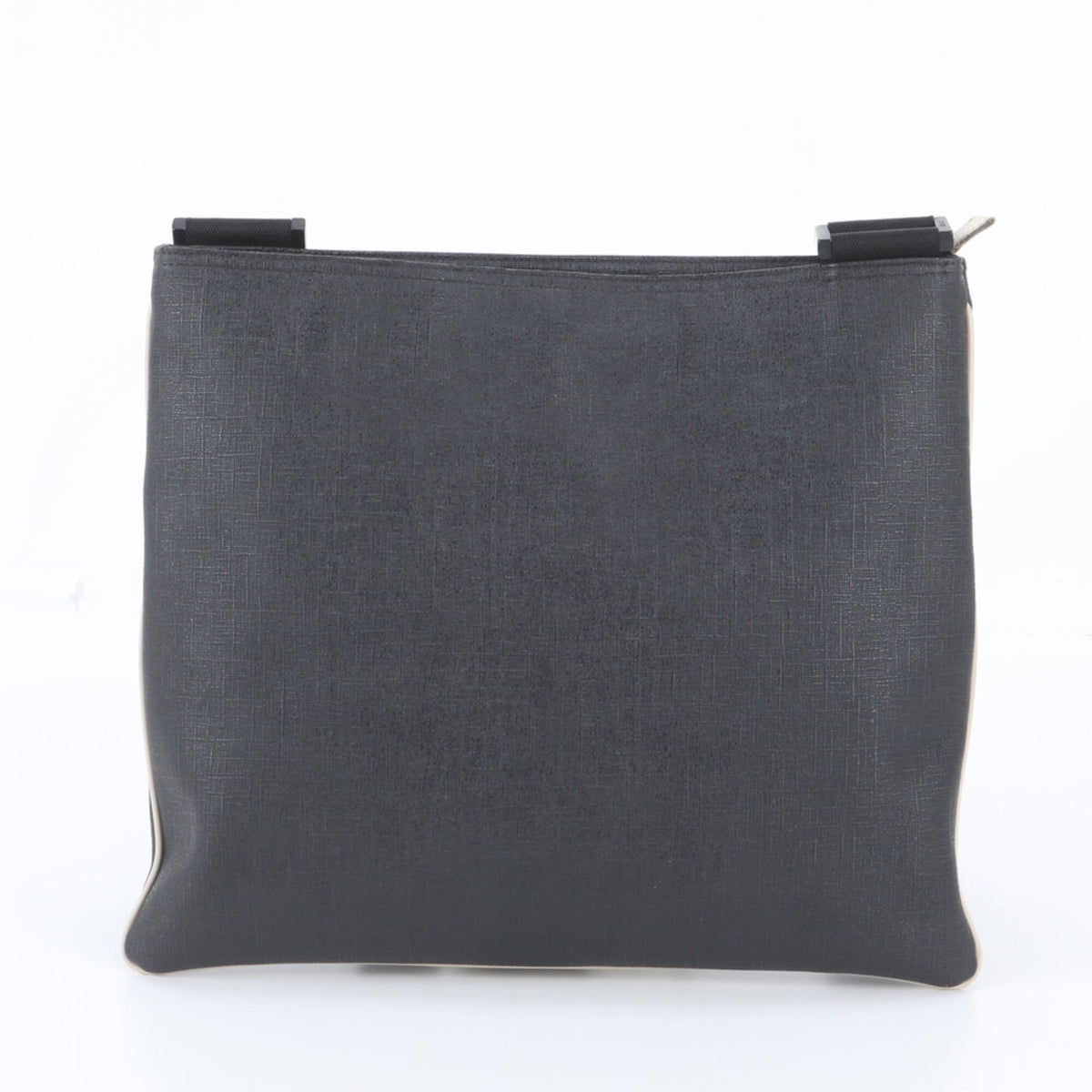 Gucci Black Leather Messenger Bag Shoulder Bag Tote Bag (Pre-Owned)