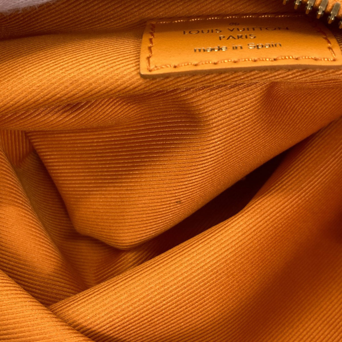 Louis Vuitton Monogram Denim Gray Orange Canvas Monogram Monogram Denim Shoulder Bag (Pre-Owned)