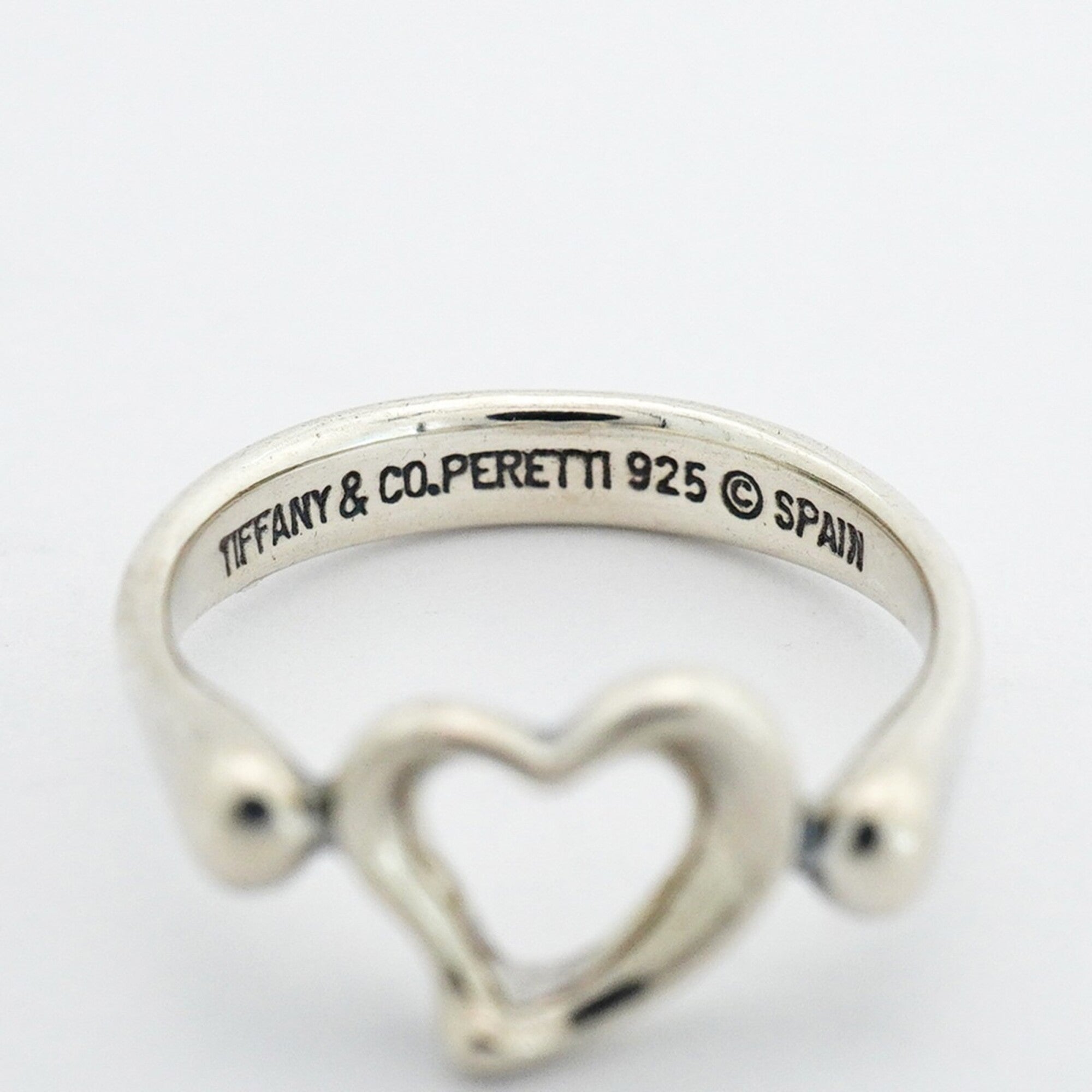 Tiffany Silver 925 Band Ring (Pre-Owned)