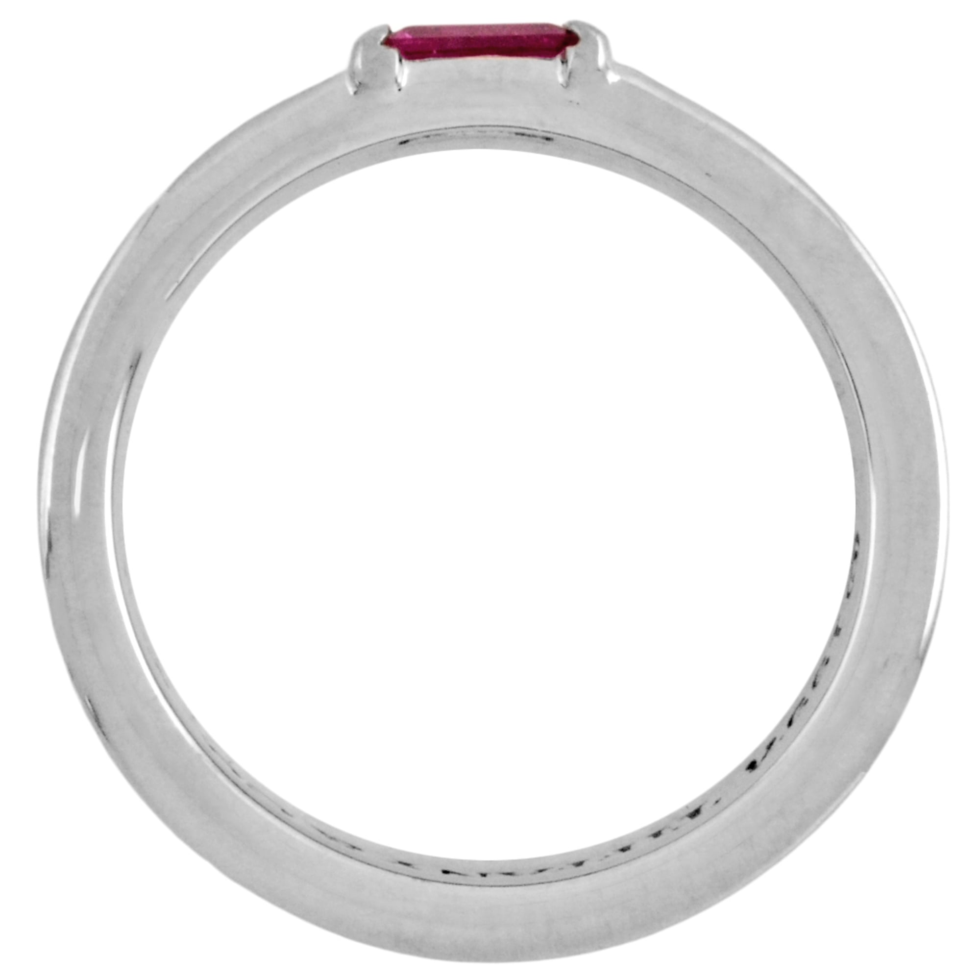Tiffany White Gold (18K) Band Ring (Pre-Owned)