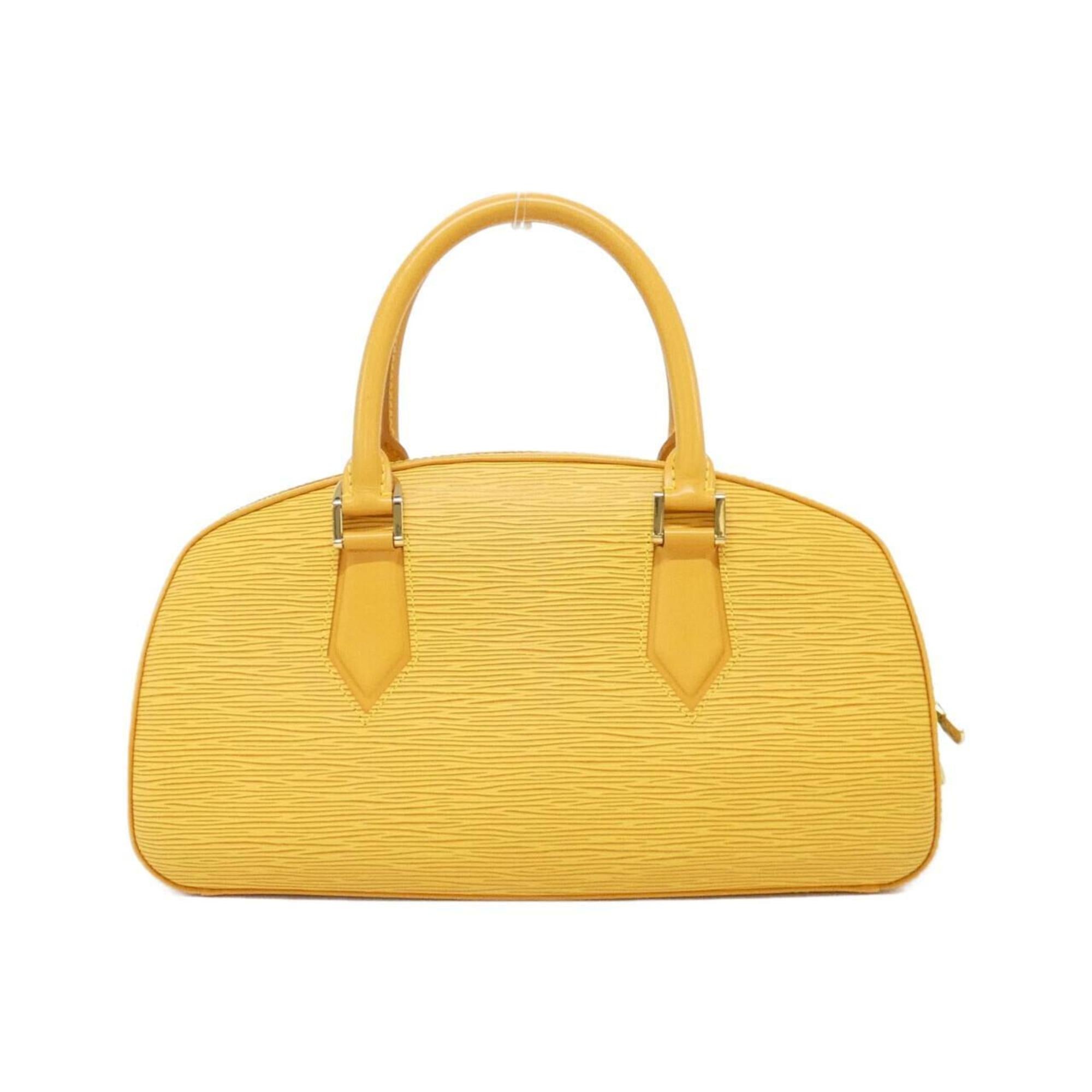 Louis Vuitton Yellow Leather Handbag (Pre-Owned)