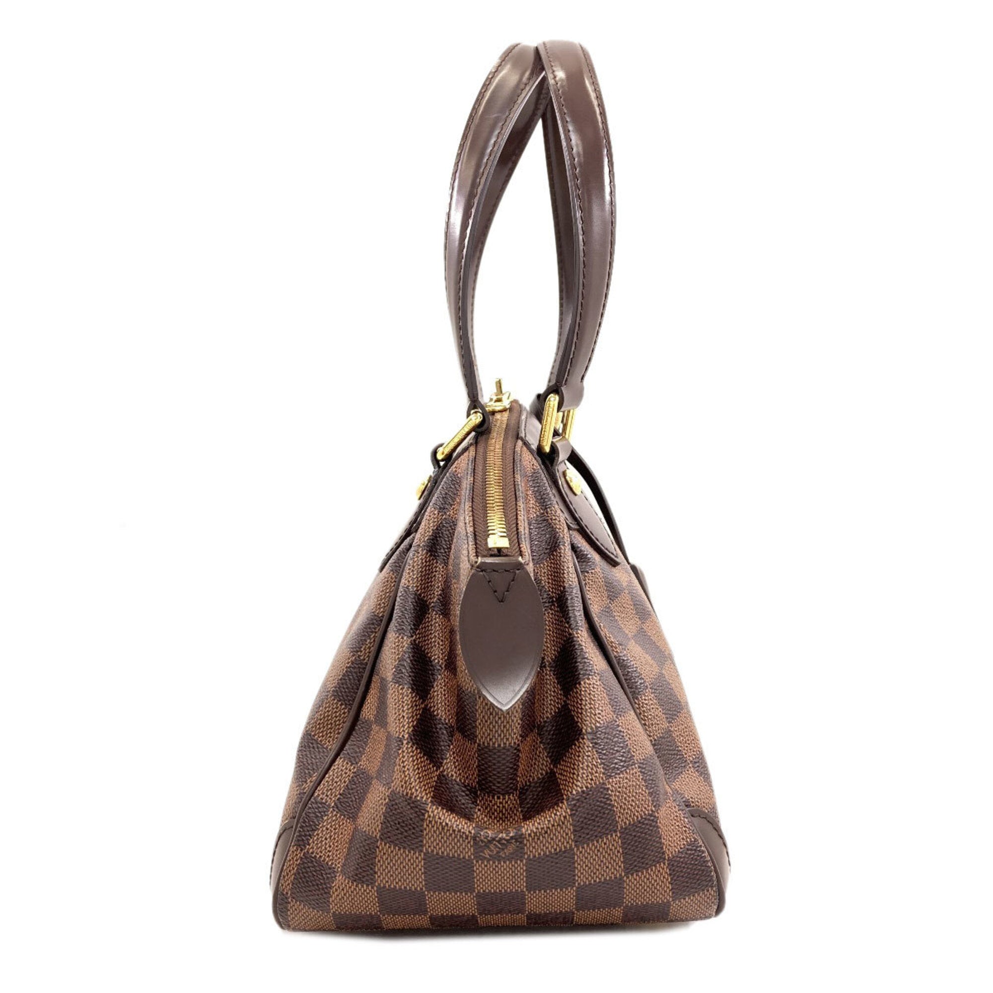Louis Vuitton Damier Damier Canvas Ebene Damier Canvas Handbag (Pre-Owned)