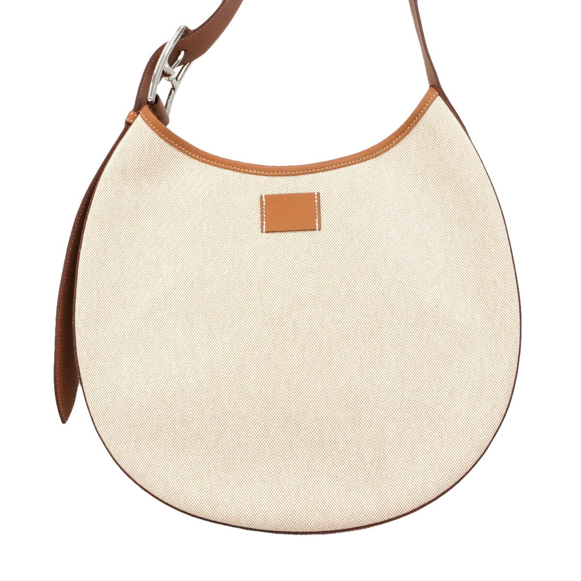 Hermes Gold Toile H Shoulder Bag (Pre-Owned)
