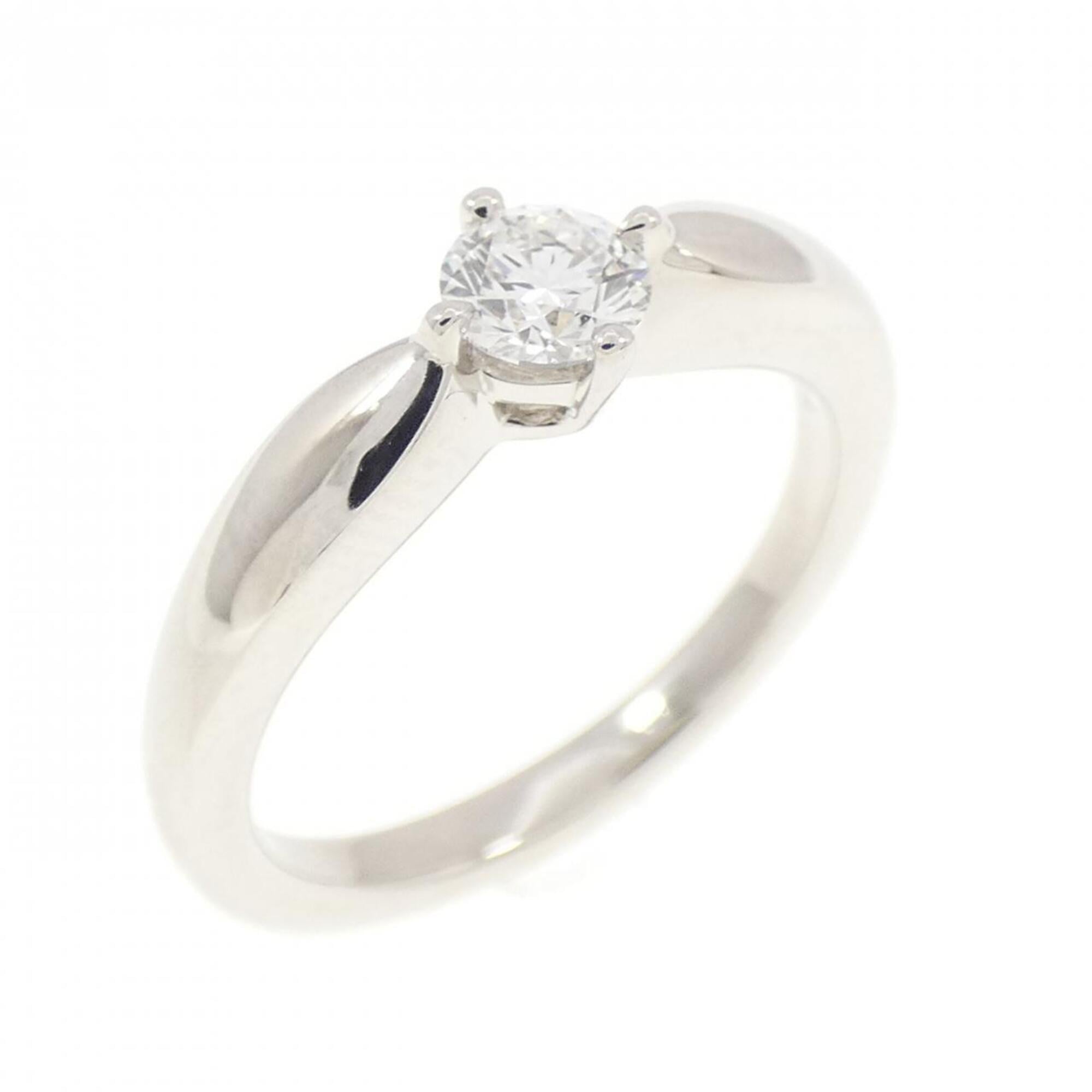 Bvlgari Silver Platinum 950 Anniversary Ring (Pre-Owned)