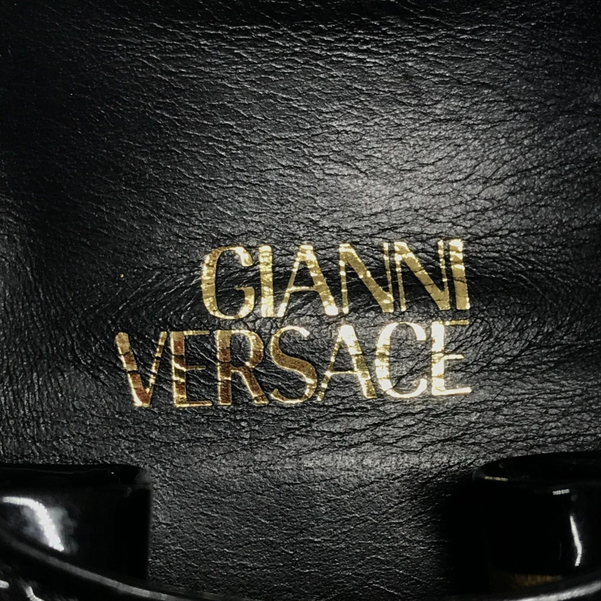 Versace Black Pochette Pouch Shoulder Bag (Pre-Owned)