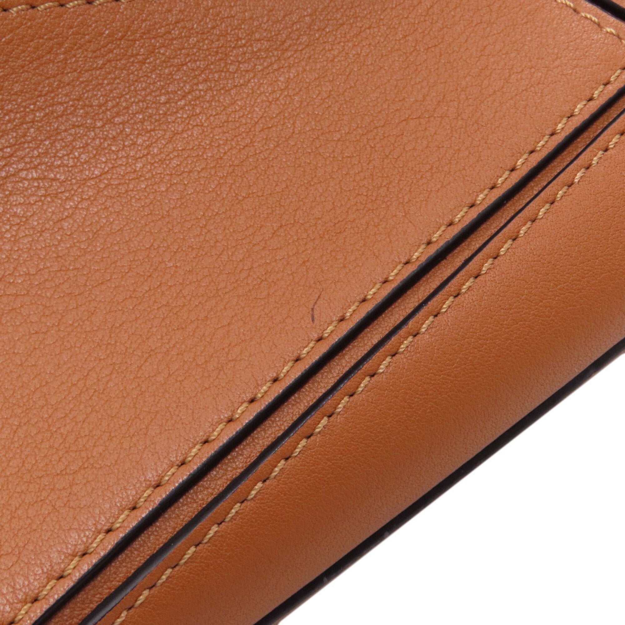 Loewe Brown Leather Handbag (Pre-Owned)