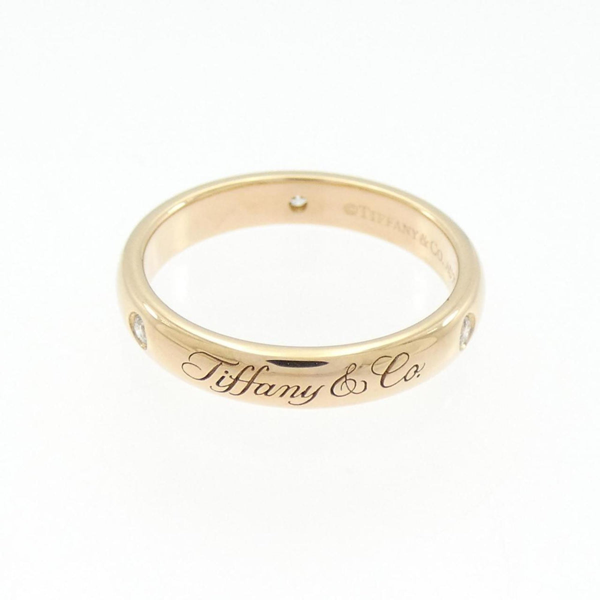 Tiffany Pink Gold (18K) Band Ring (Pre-Owned)
