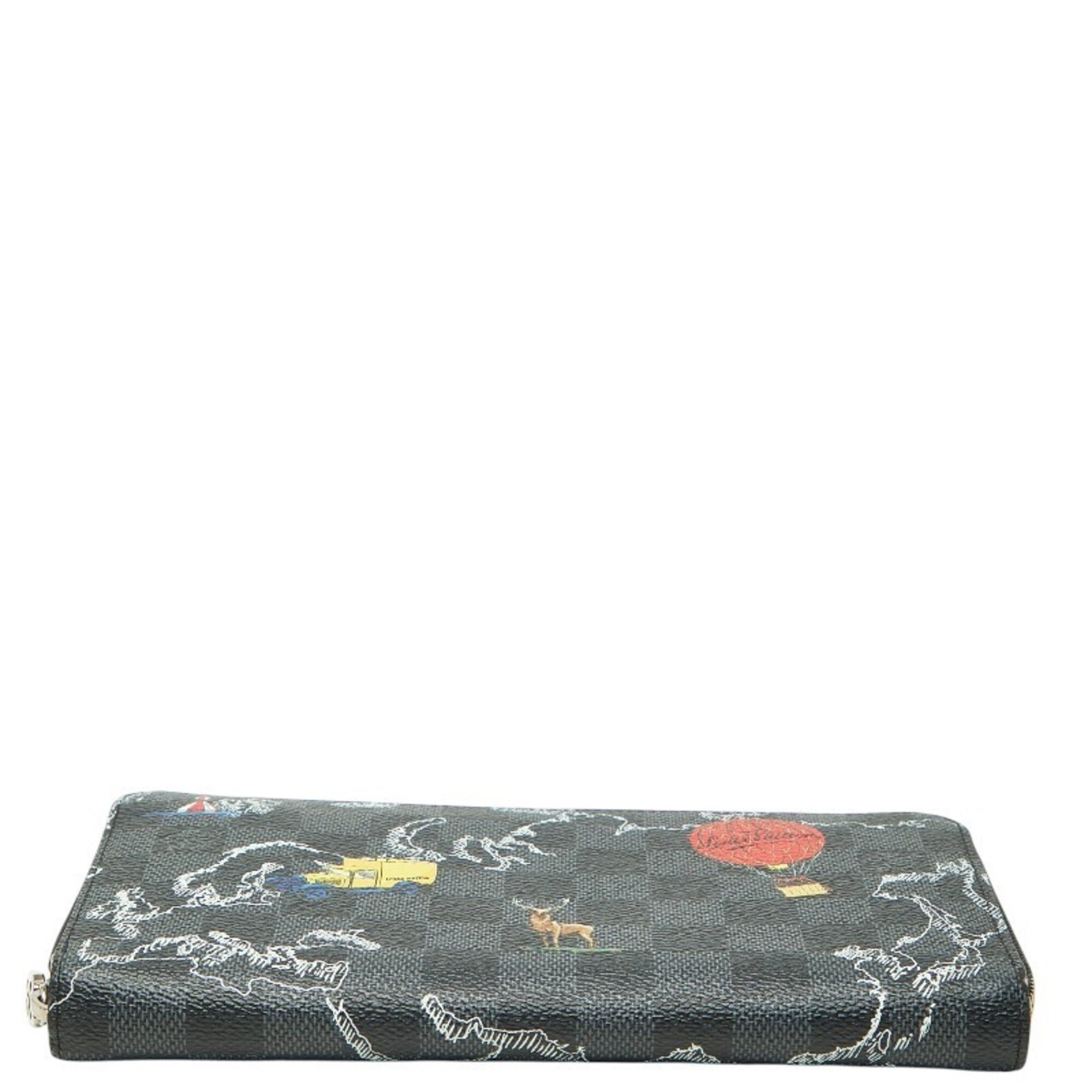 Louis Vuitton Pvc Leather Long Wallet (Bi-Fold) (Pre-Owned)