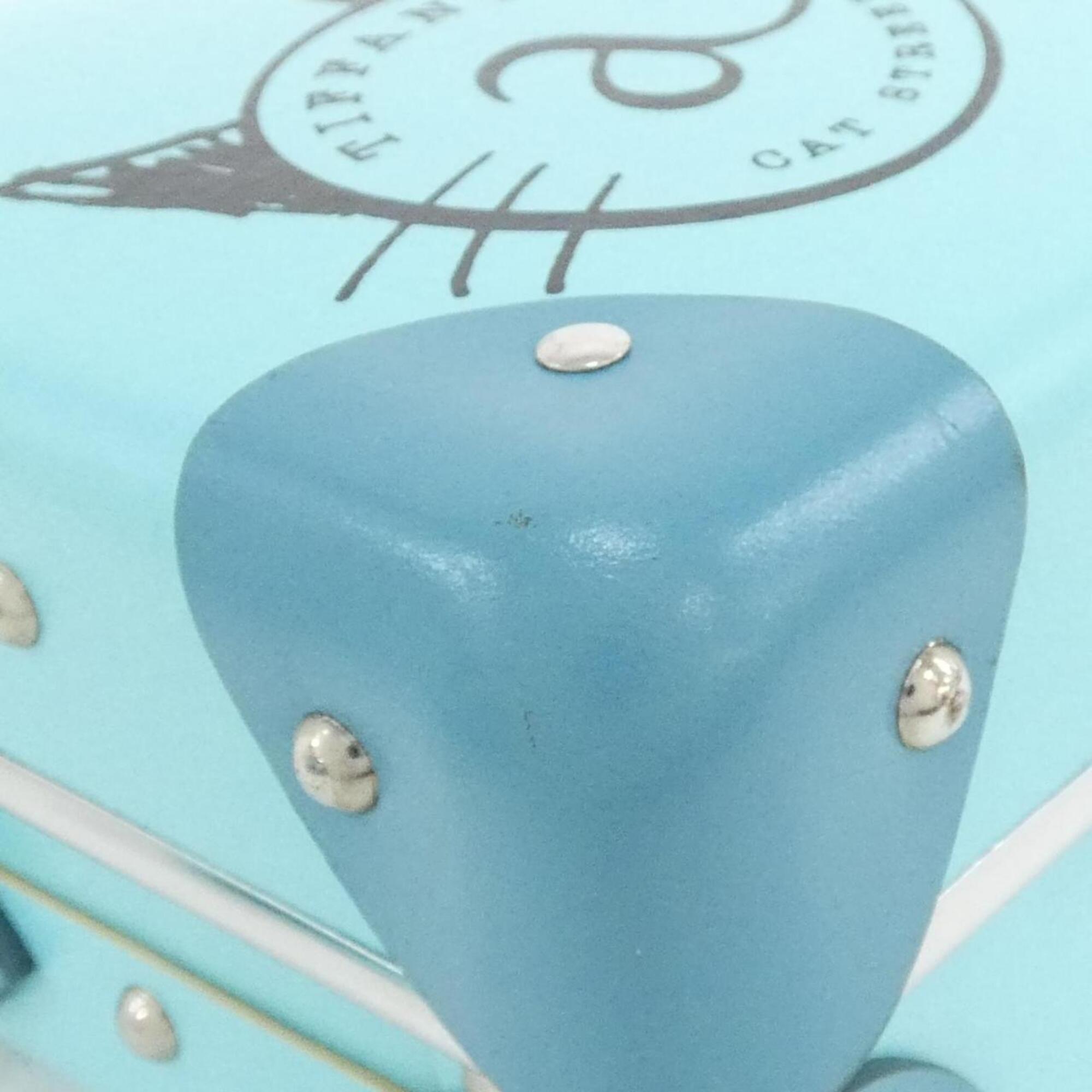 Tiffany Tiffany Blue Leather Shoulder Bag (Pre-Owned)