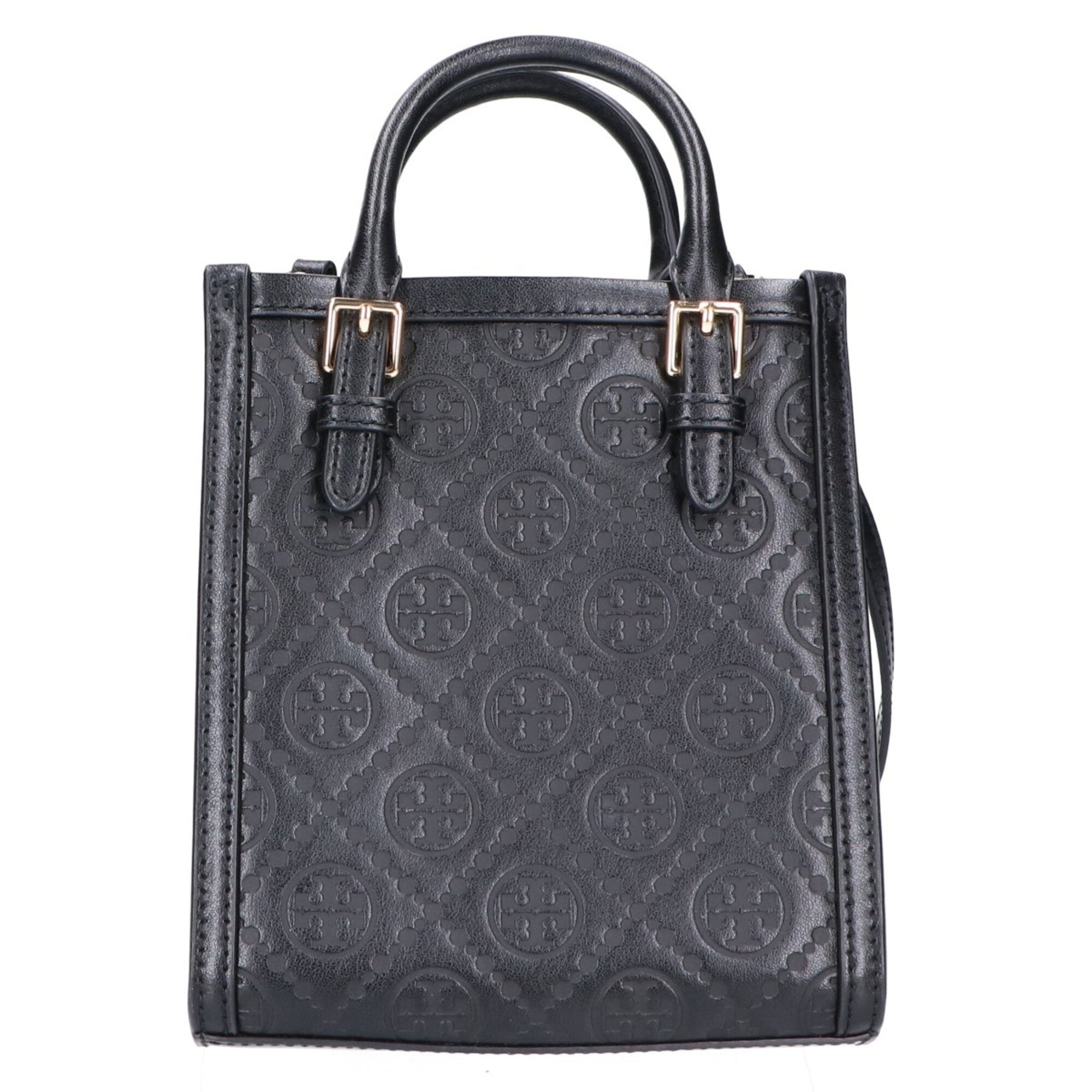 Tory Burch Black Leather Handbag (Pre-Owned)