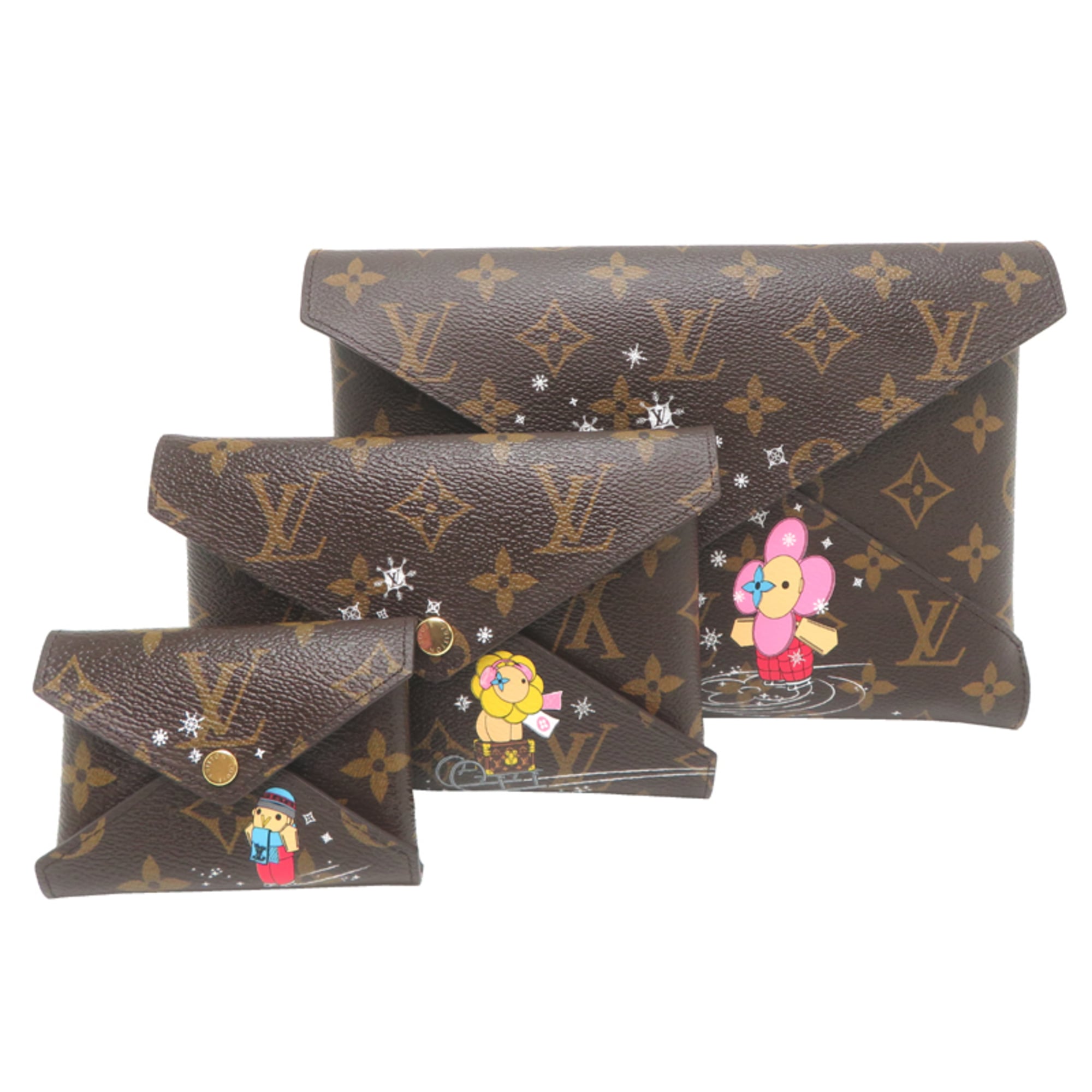 Louis Vuitton Brown Monogram Pochette Pouch (Pre-Owned)