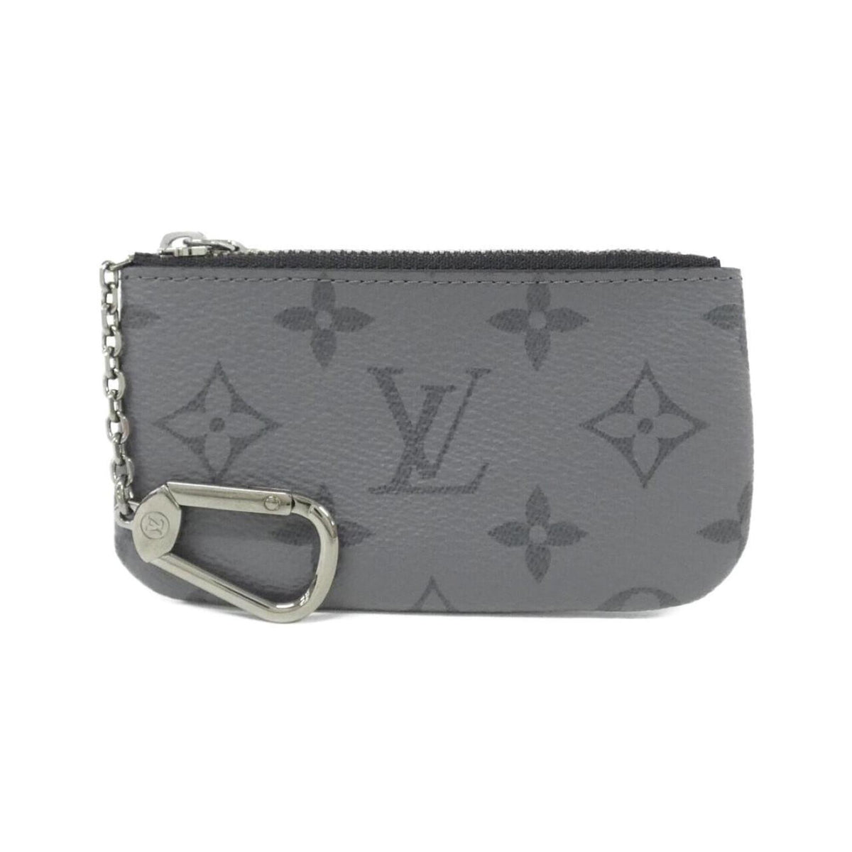 Louis Vuitton Black Coated Canvas Coin Purse/Coin Case (Pre-Owned)