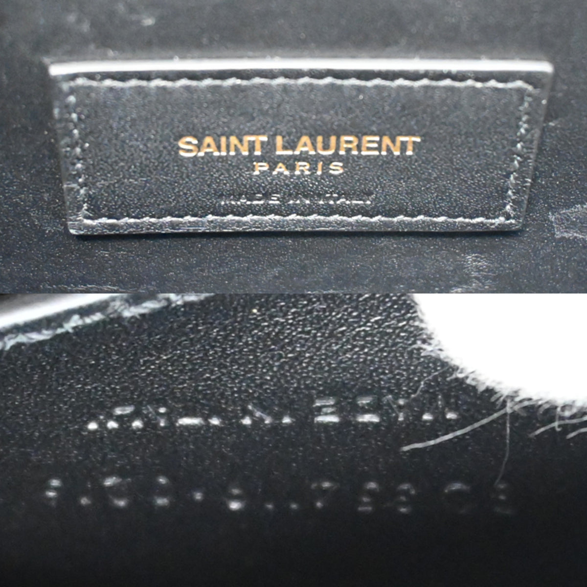 Yves Saint Laurent Black Leather Shoulder Bag (Pre-Owned)