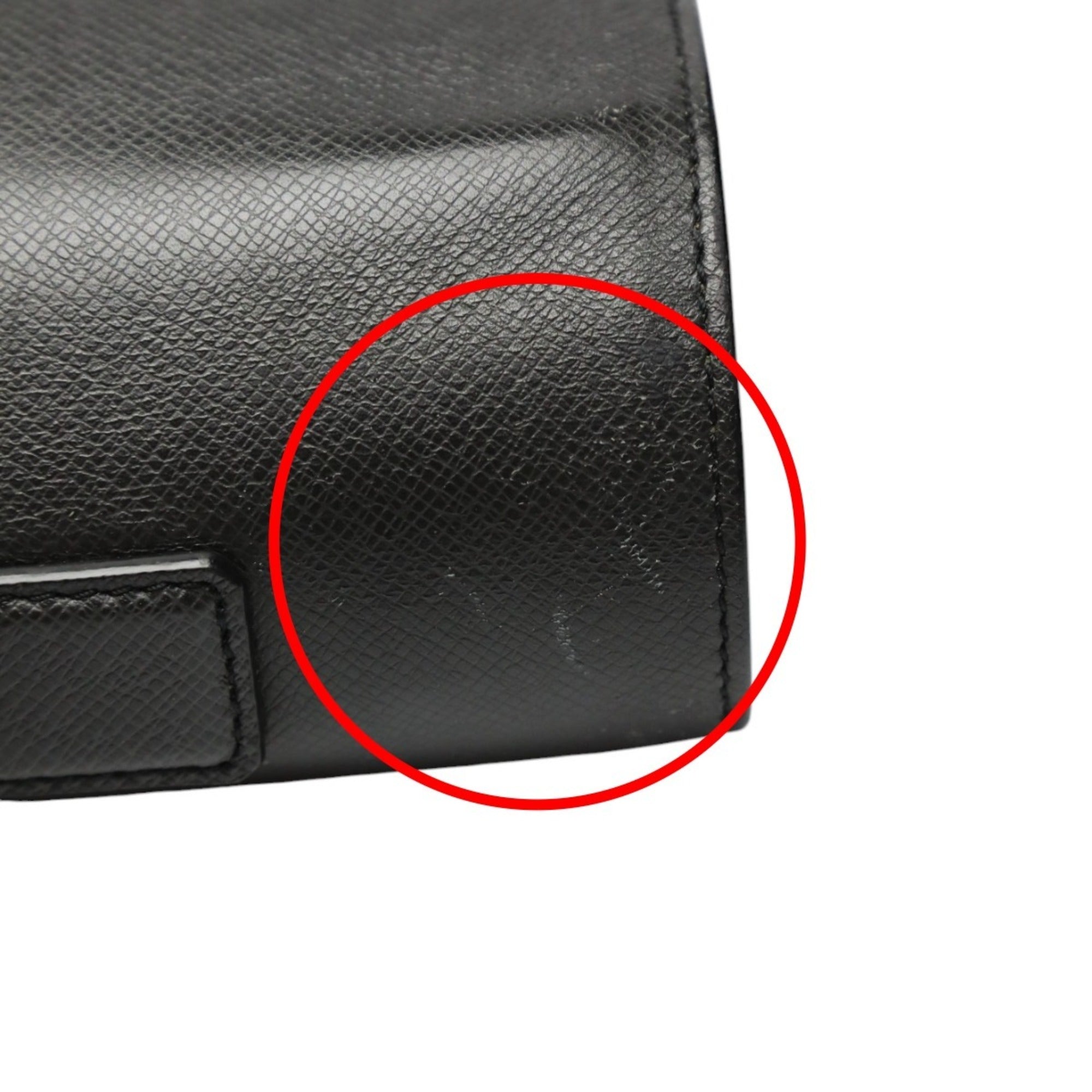 Louis Vuitton Glacier Gray Taiga Leather Attaché Case (Pre-Owned)