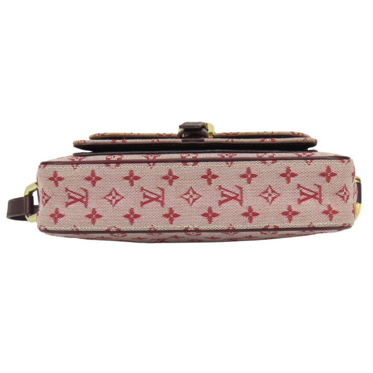 Louis Vuitton Bordeaux Cherry Red Color Monogram Mini Pochette Shoulder Bag (Pre-Owned)