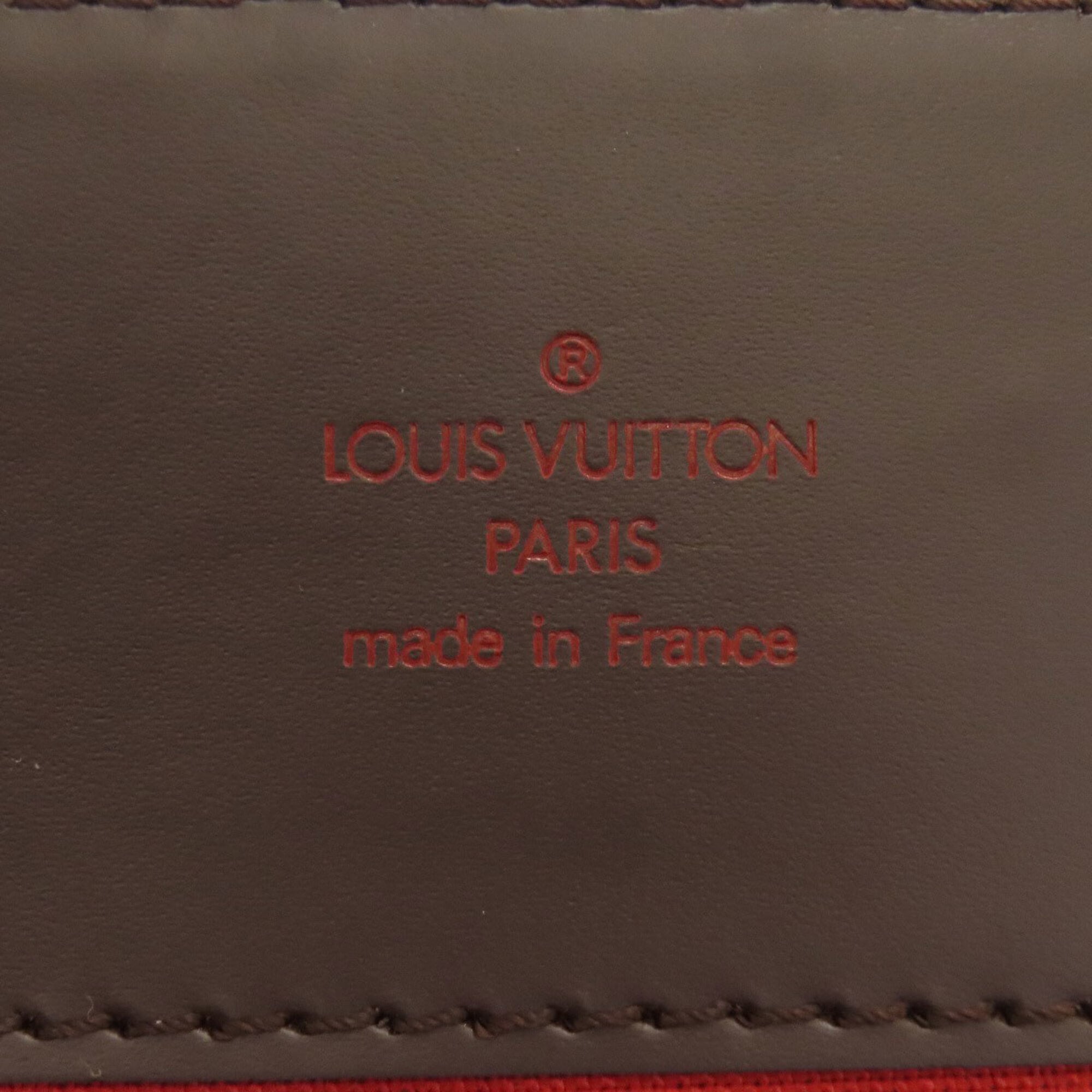 Louis Vuitton Damier Canvas Ebene Damier Canvas Shoulder Bag (Pre-Owned)