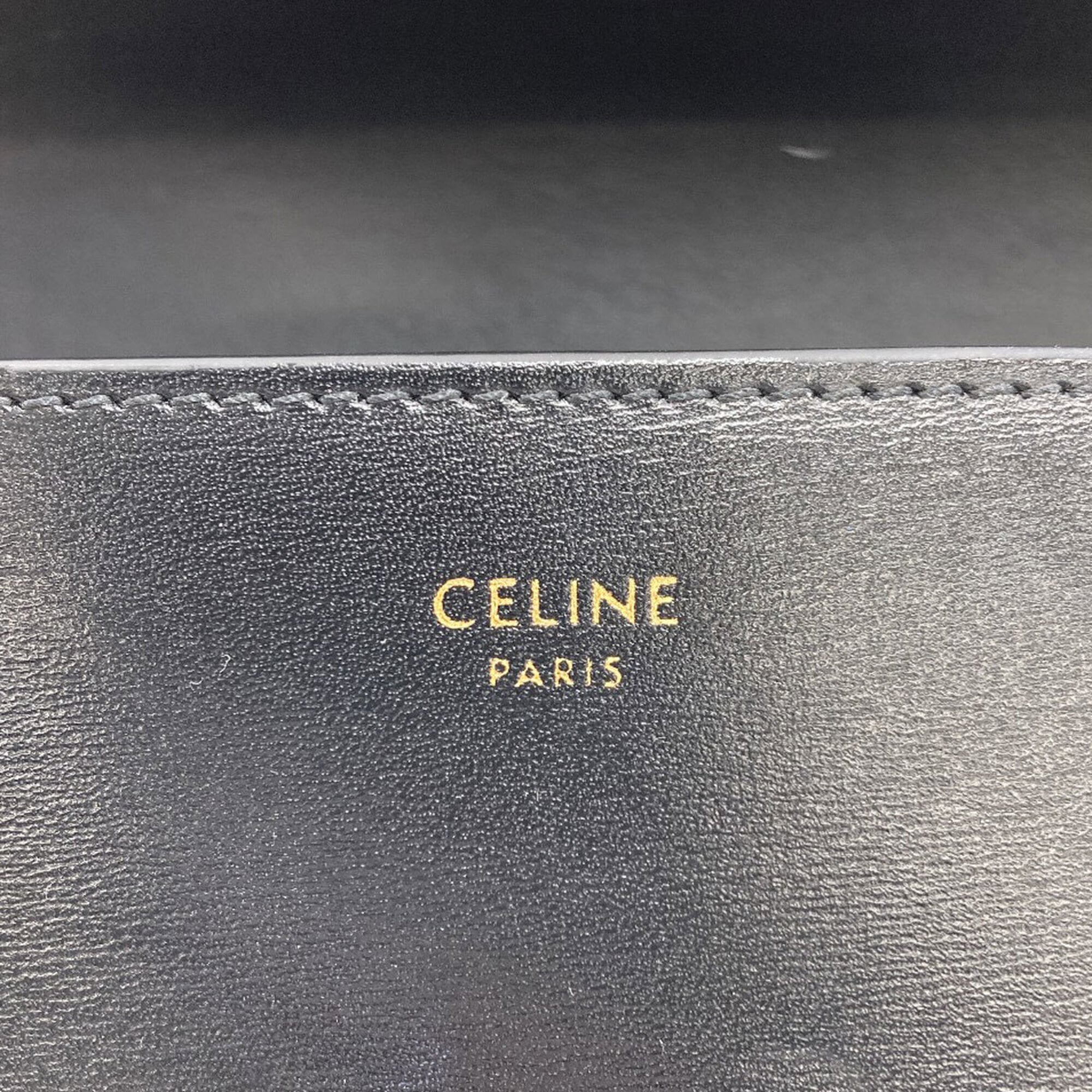 Celine Black Long Wallet (Bi-Fold) (Pre-Owned)