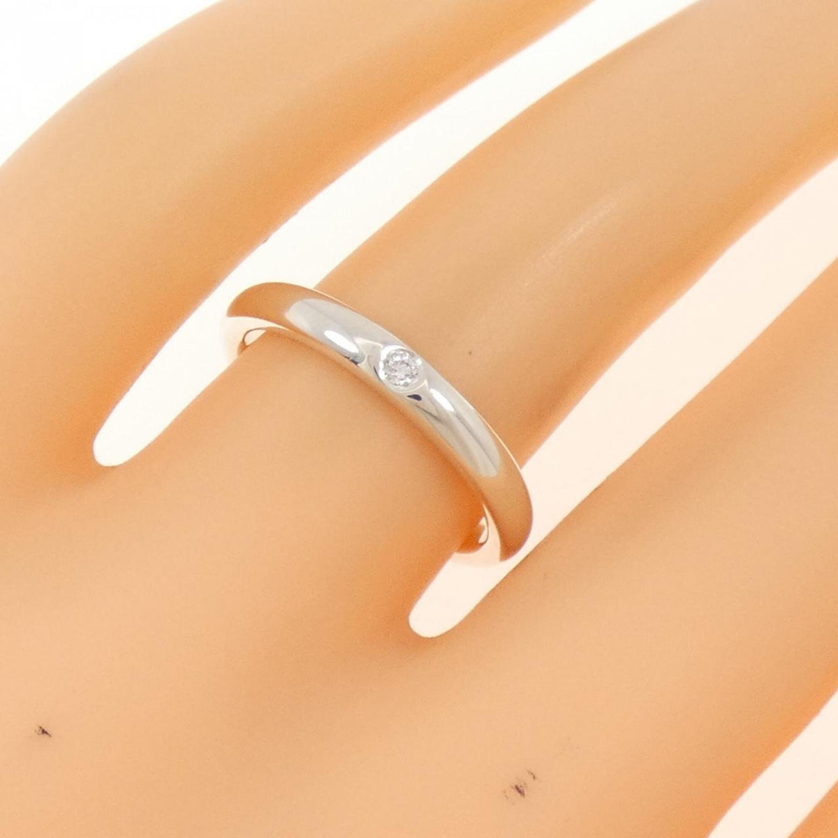 Tiffany Silver 925 Band Ring (Pre-Owned)