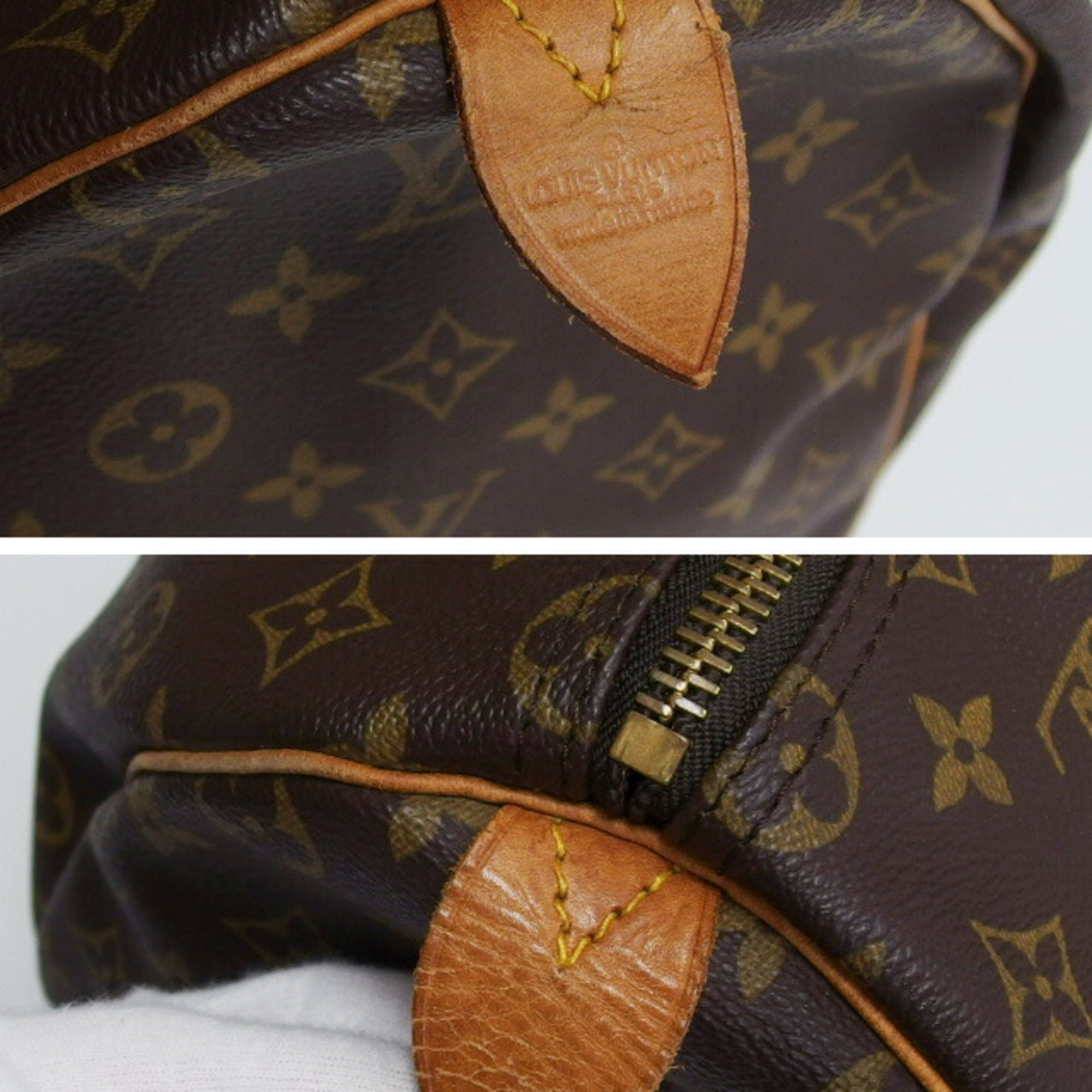 Louis Vuitton Monogram Gold Monogram Boston Bag (Pre-Owned)