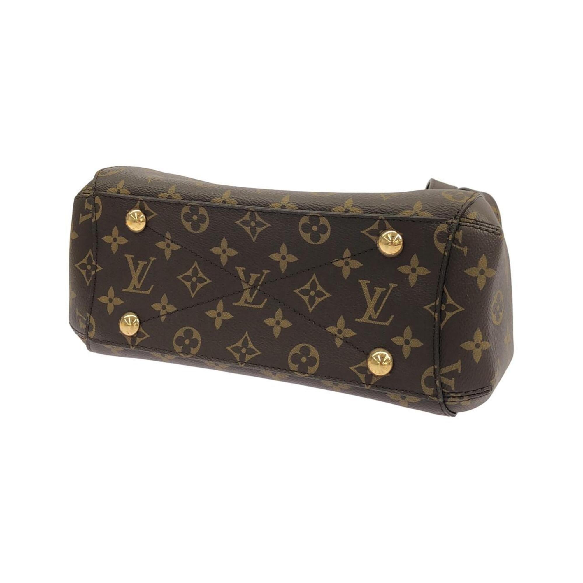 Louis Vuitton Marron Coated Canvas Handbag (Pre-Owned)