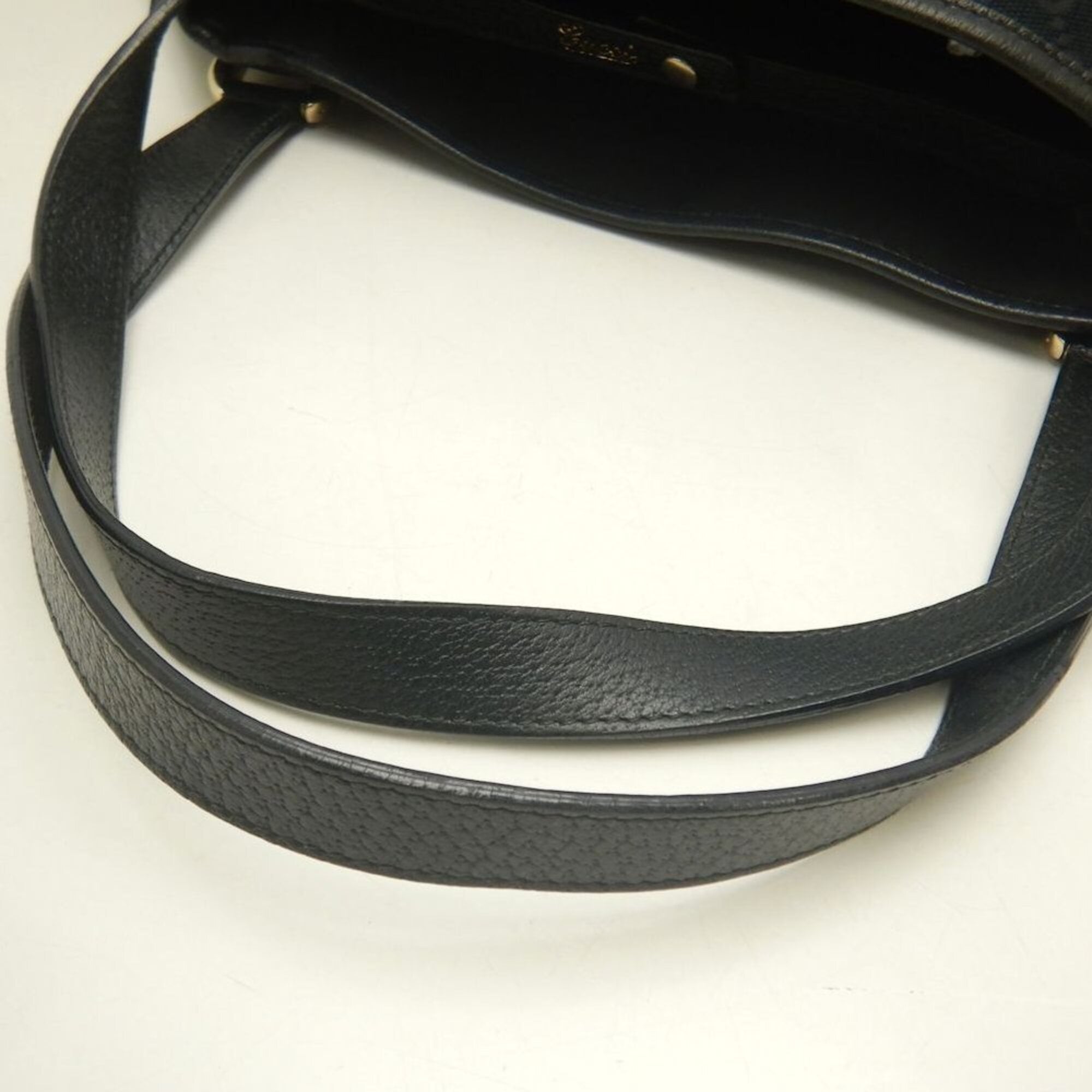 Gucci Black Gg Canvas Tote Bag (Pre-Owned)