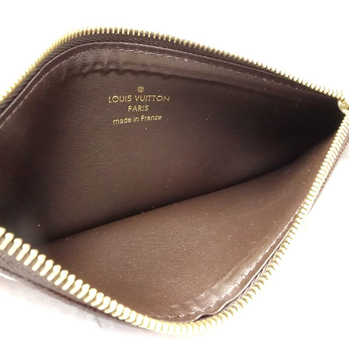 Louis Vuitton Brown Pink Monogram Long Wallet (Tri-Fold) (Pre-Owned)