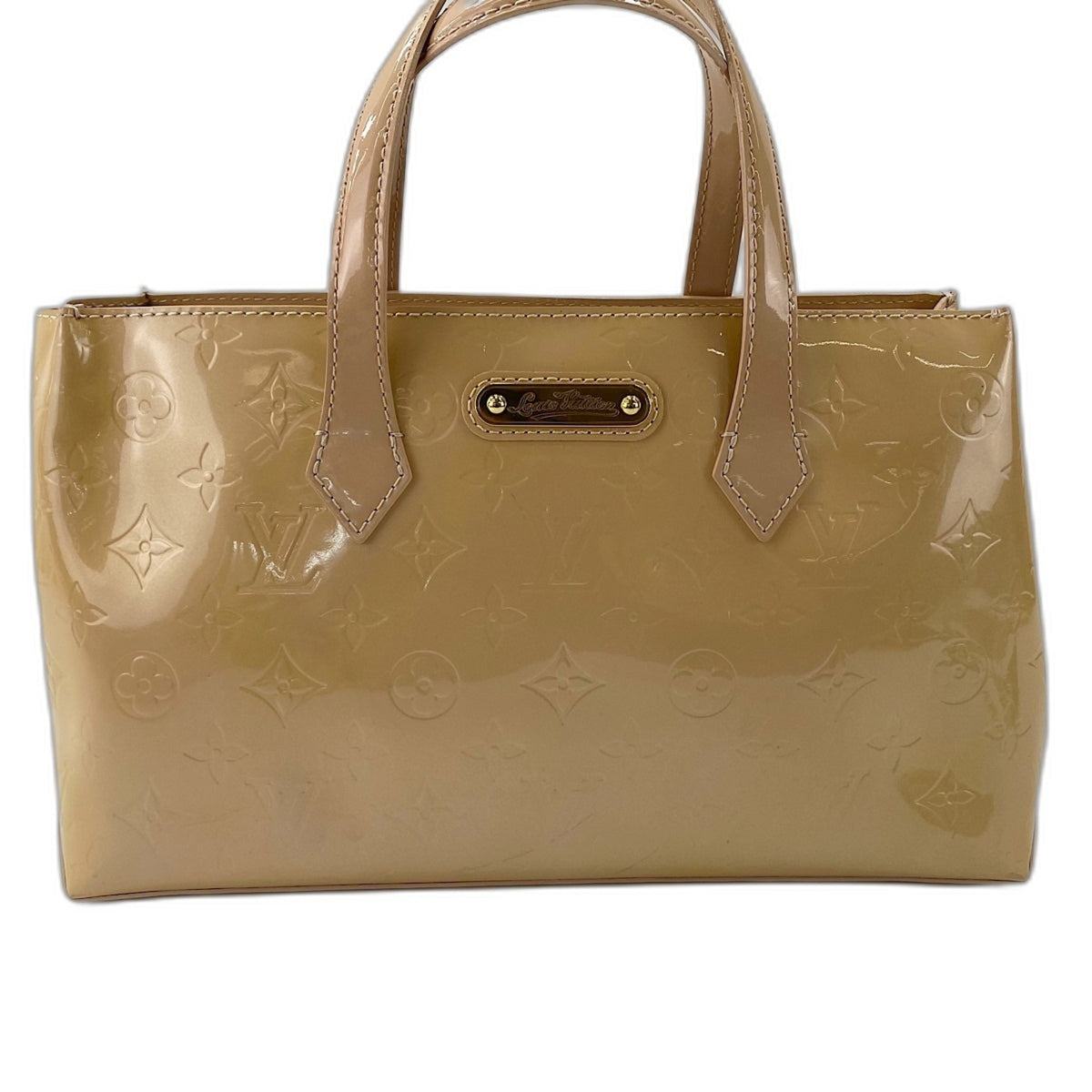 Louis Vuitton Beige Handbag (Pre-Owned)