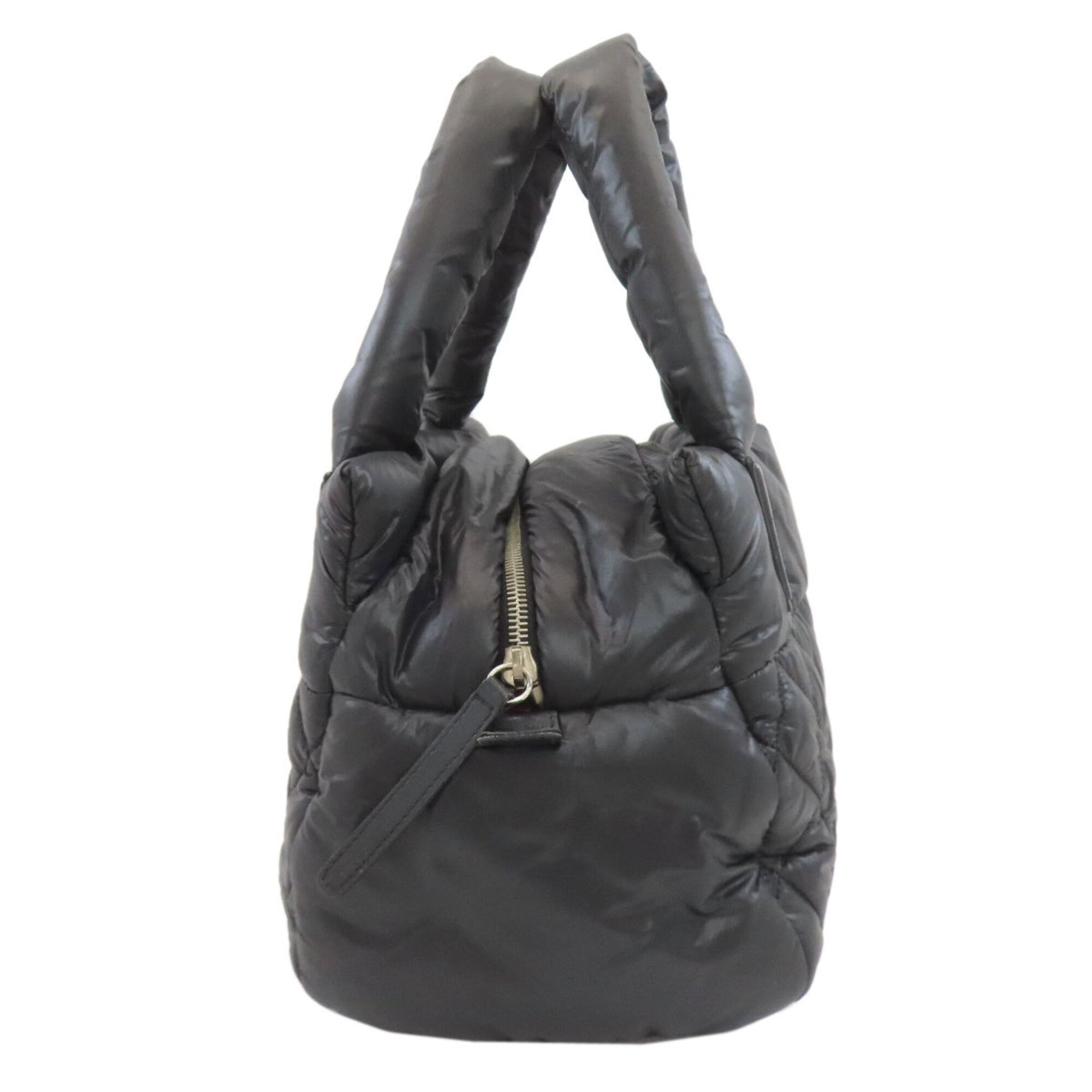 Chanel Black Nylon Handbag (Pre-Owned)