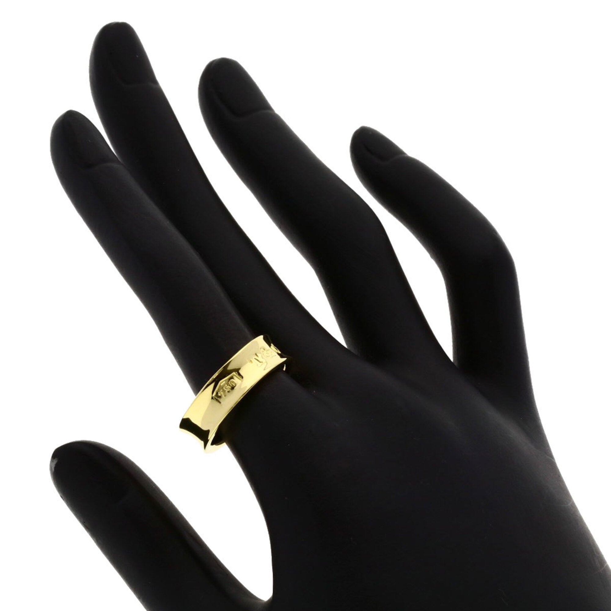 Tiffany Yellow Gold (18K) Band Ring (Pre-Owned)
