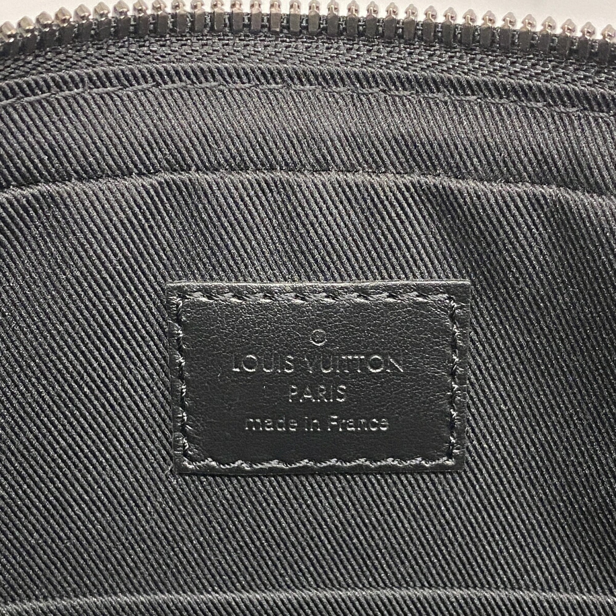 Louis Vuitton Black Gray Shoulder Bag (Pre-Owned)