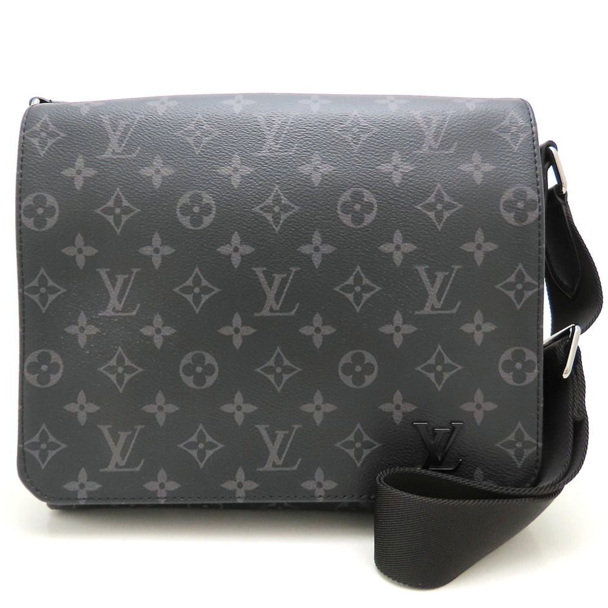 Louis Vuitton Monogram Eclipse Noir Monogram Eclipse Shoulder Bag (Pre-Owned)