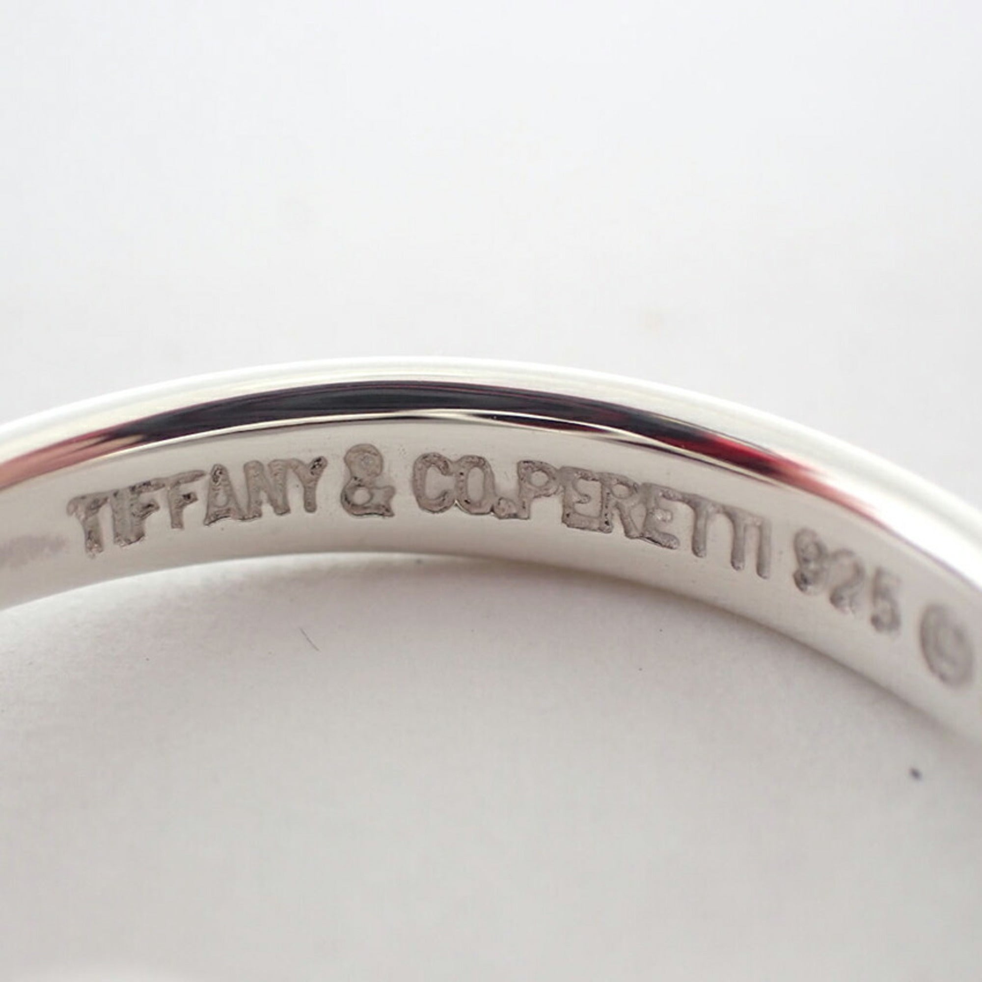Tiffany Sterling Silver 925 Band Ring (Pre-Owned)